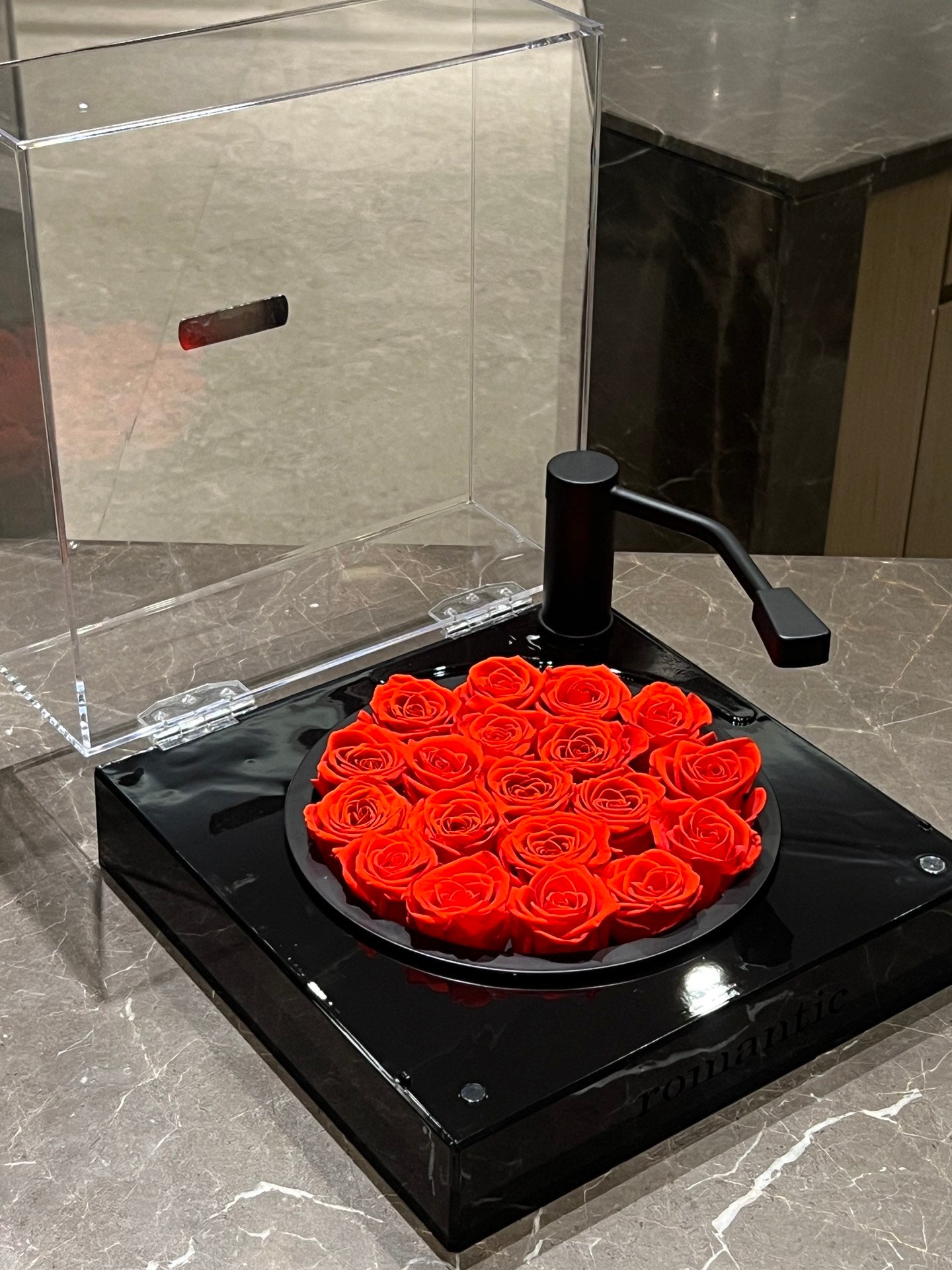 Eternal Rose Gift Box Real Flower Eternal Flower Luxury Birthday Gift Wedding Proposal Anniversary Gift Valentine's Day Gift Mother's Day Gift