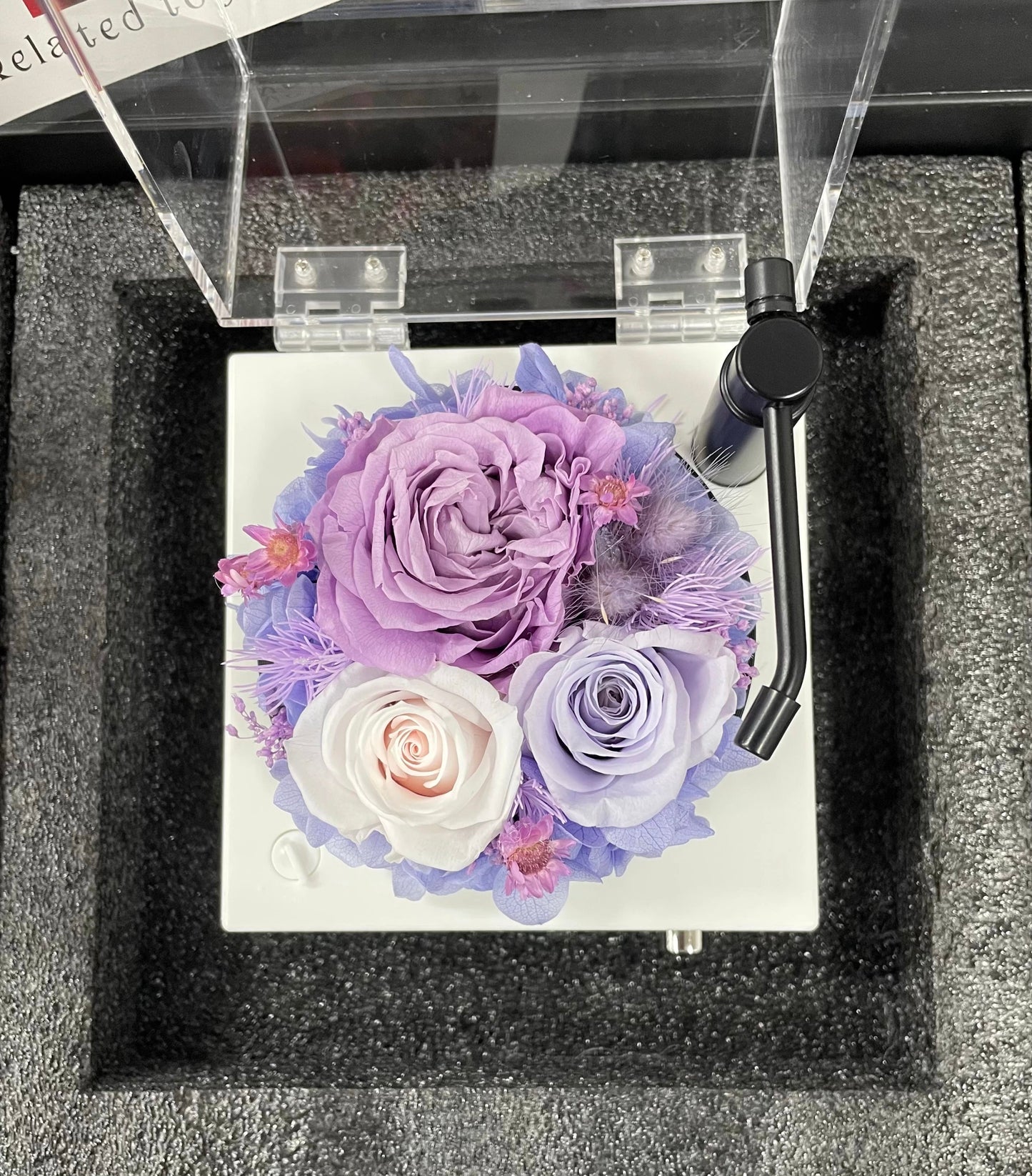 Eternal Rose Gift Box Real Flower Eternal Flower Luxury Birthday Gift Wedding Proposal Anniversary Gift Valentine's Day Gift Mother's Day Gift
