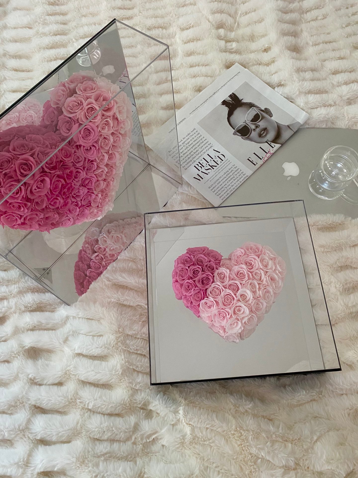 Eternal Rose Gift Box Real Flower Eternal Flower Luxury Birthday Gift Wedding Proposal Anniversary Gift Valentine's Day Gift Mother's Day Gift