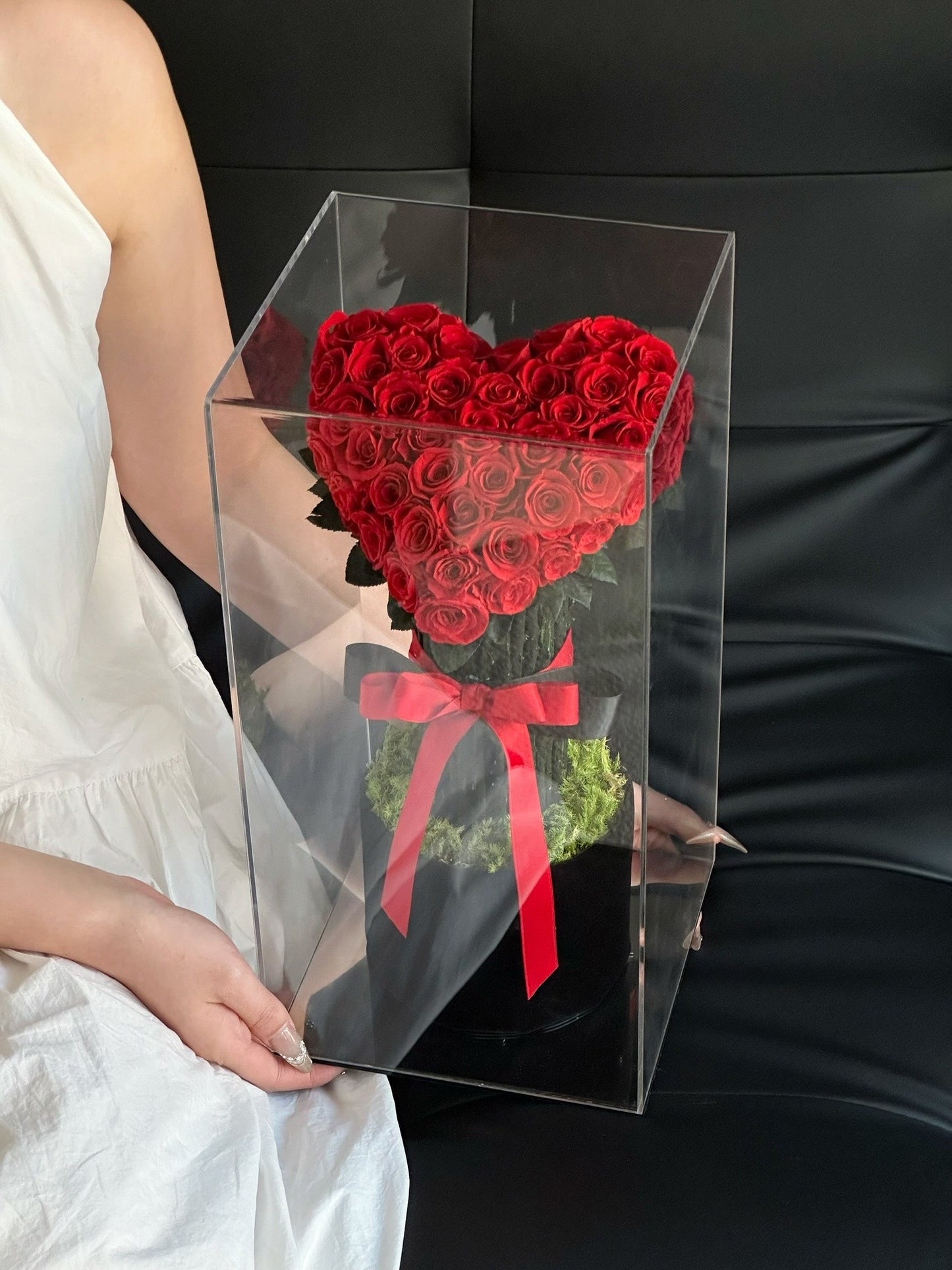 Eternal Rose Gift Box Real Flower Eternal Flower Luxury Birthday Gift Wedding Proposal Anniversary Gift Valentine's Day Gift Mother's Day Gift