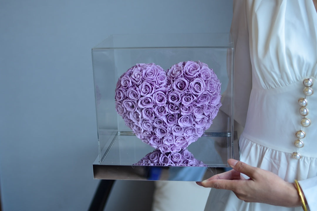Eternal Rose Gift Box Real Flower Eternal Flower Luxury Birthday Gift Wedding Proposal Anniversary Gift Valentine's Day Gift Mother's Day Gift