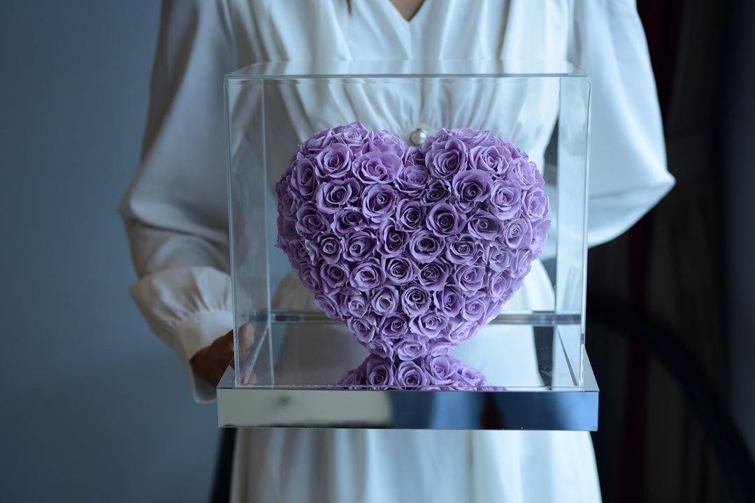 Eternal Rose Gift Box Real Flower Eternal Flower Luxury Birthday Gift Wedding Proposal Anniversary Gift Valentine's Day Gift Mother's Day Gift