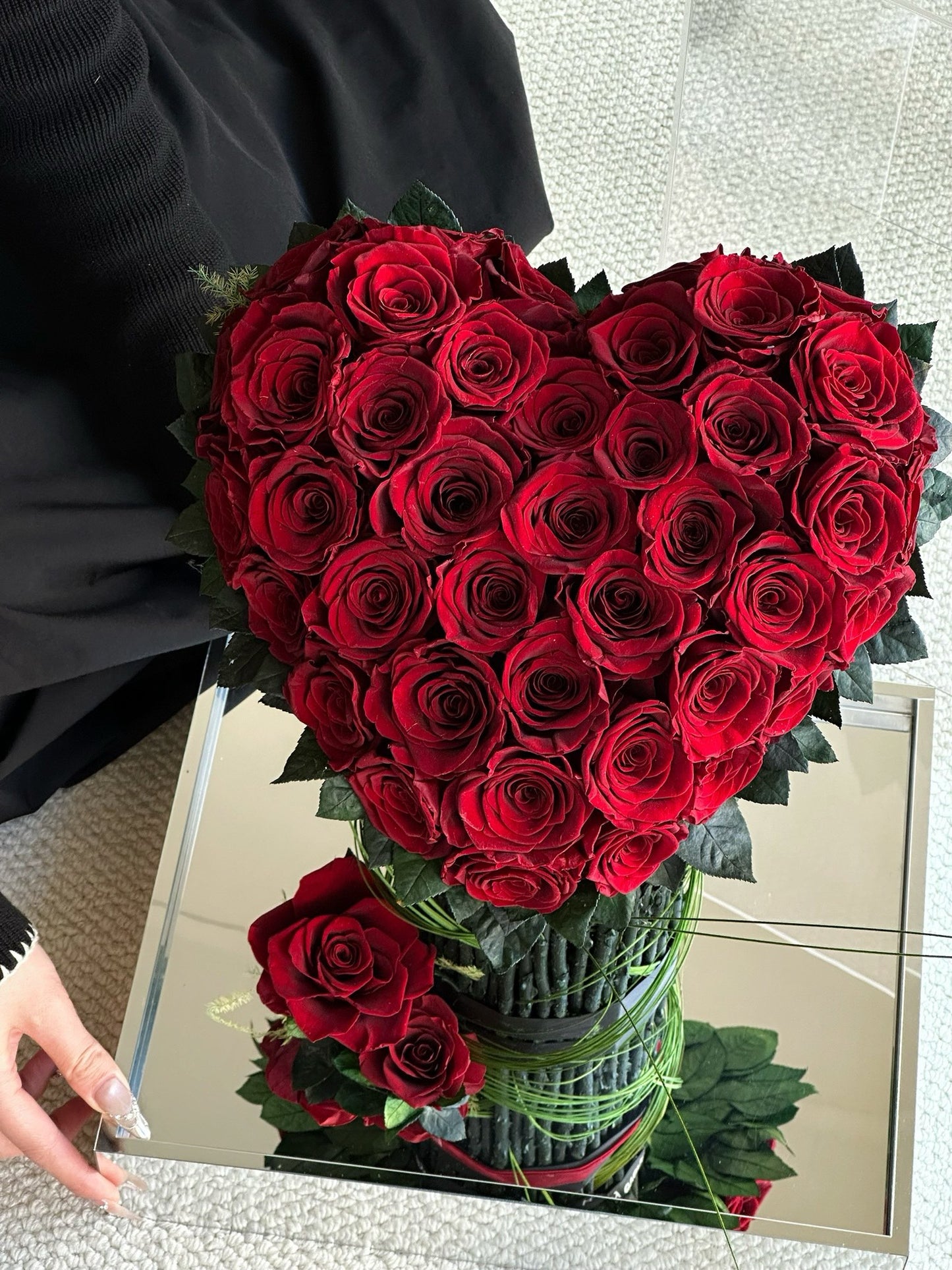 Eternal Rose Gift Box Real Flower Eternal Flower Luxury Birthday Gift Wedding Proposal Anniversary Gift Valentine's Day Gift Mother's Day Gift