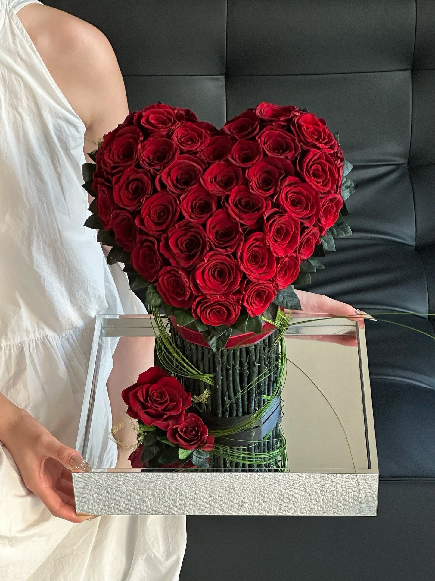 Eternal Rose Gift Box Real Flower Eternal Flower Luxury Birthday Gift Wedding Proposal Anniversary Gift Valentine's Day Gift Mother's Day Gift