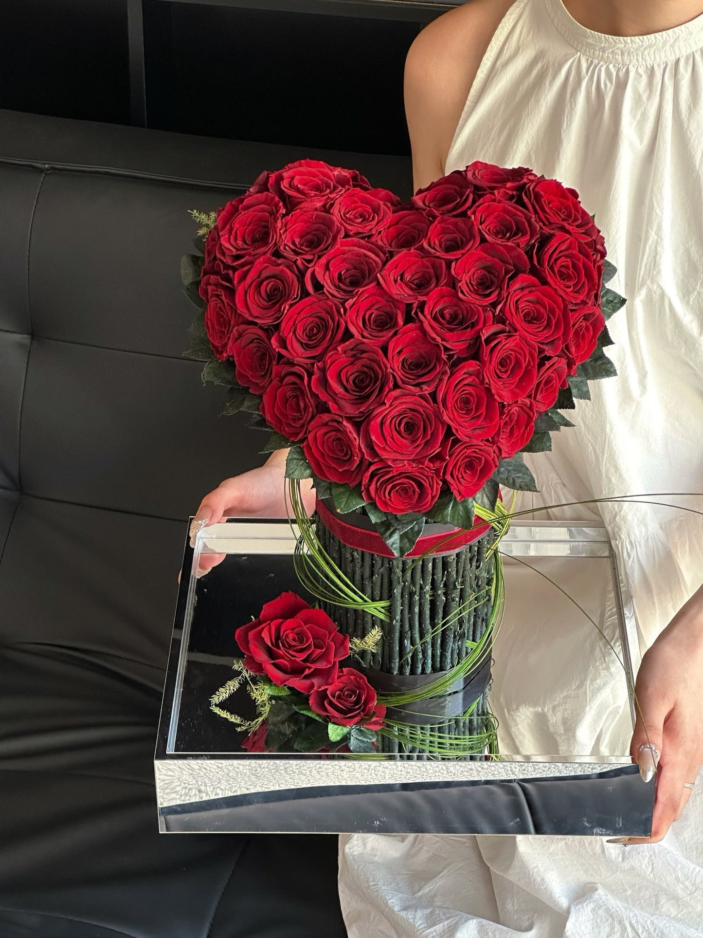 Eternal Rose Gift Box Real Flower Eternal Flower Luxury Birthday Gift Wedding Proposal Anniversary Gift Valentine's Day Gift Mother's Day Gift