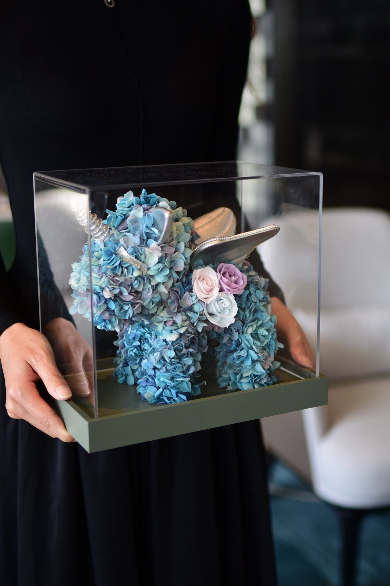 Eternal Rose Gift Box Real Flower Eternal Flower Luxury Birthday Gift Wedding Proposal Anniversary Gift Valentine's Day Gift Mother's Day Gift
