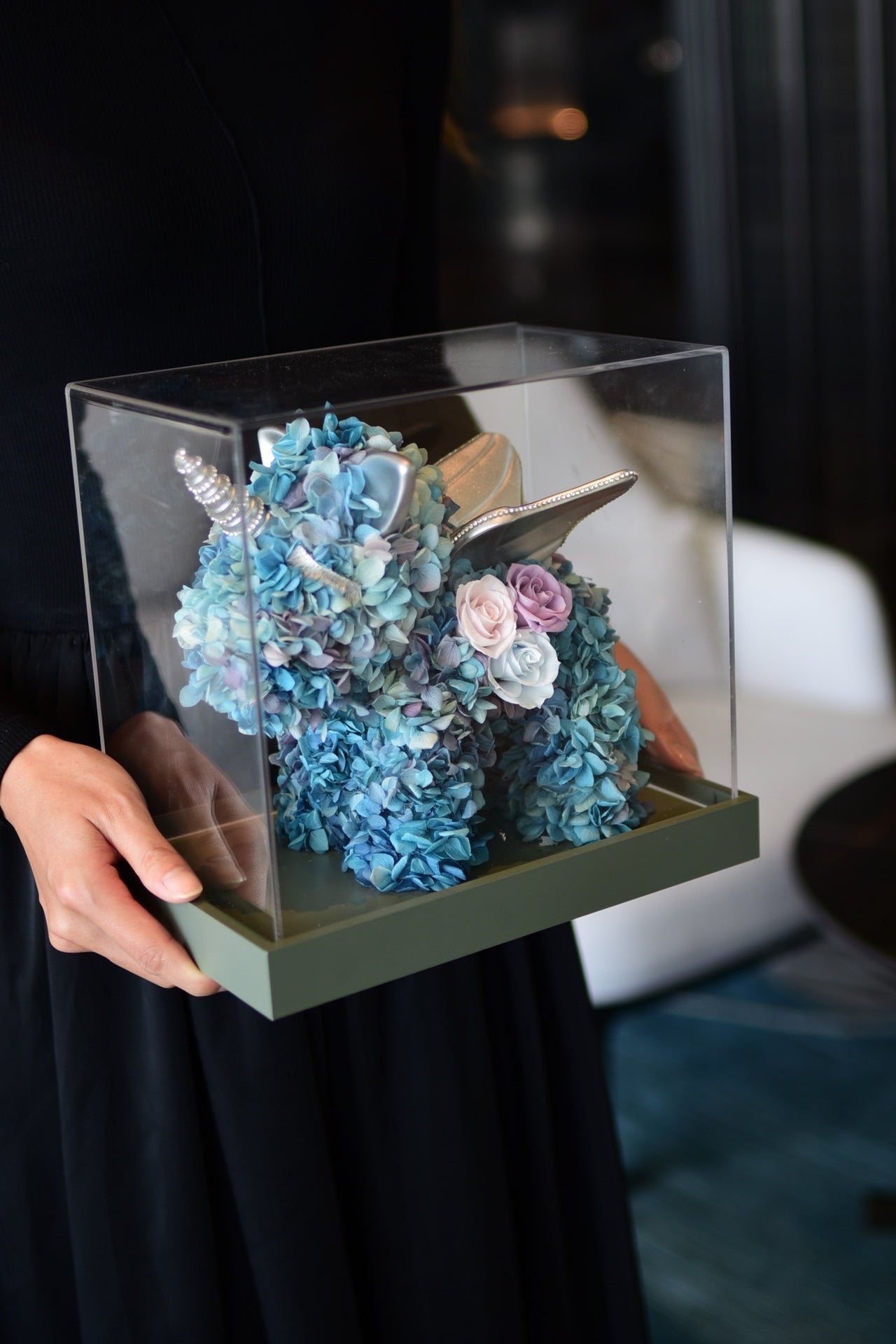Eternal Rose Gift Box Real Flower Eternal Flower Luxury Birthday Gift Wedding Proposal Anniversary Gift Valentine's Day Gift Mother's Day Gift