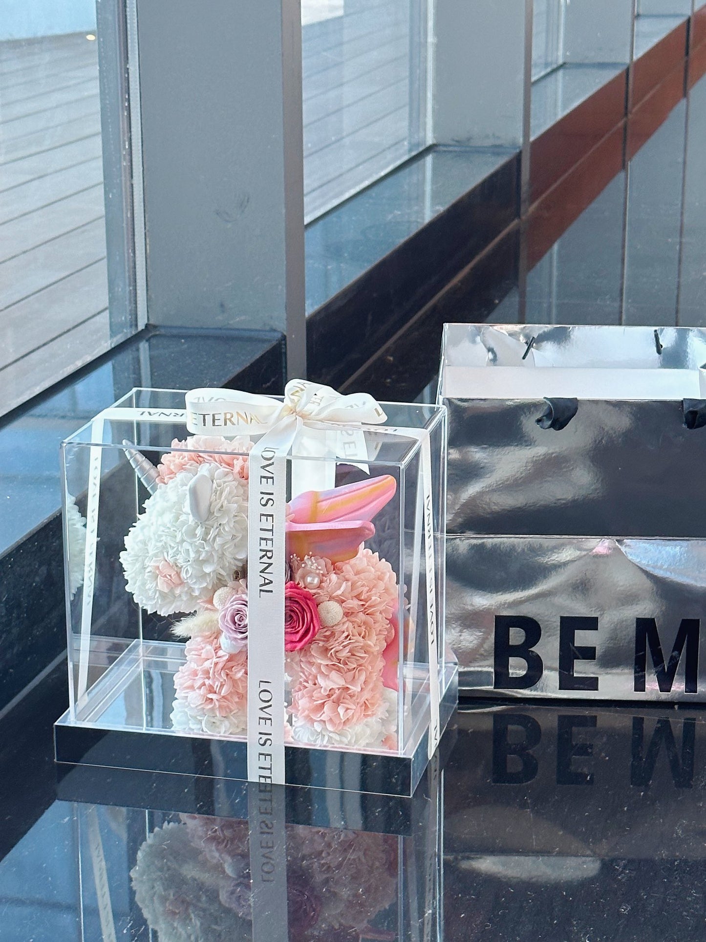 Eternal Rose Gift Box Real Flower Eternal Flower Luxury Birthday Gift Wedding Proposal Anniversary Gift Valentine's Day Gift Mother's Day Gift