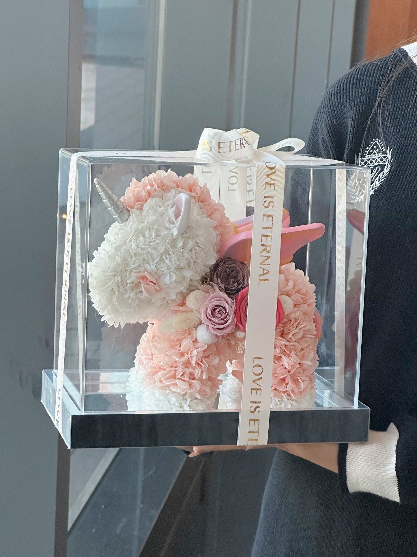 Eternal Rose Gift Box Real Flower Eternal Flower Luxury Birthday Gift Wedding Proposal Anniversary Gift Valentine's Day Gift Mother's Day Gift