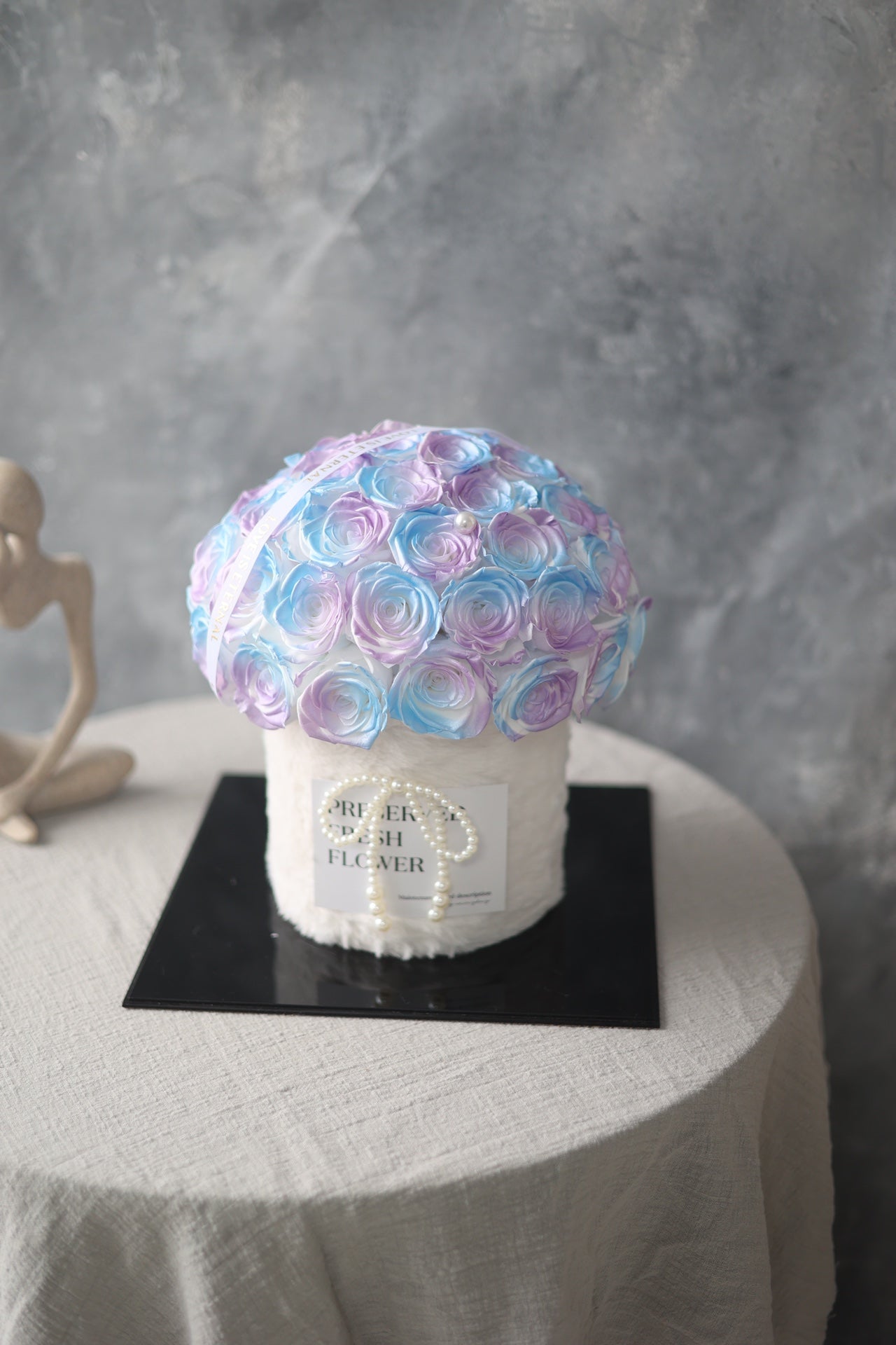 Eternal Rose Gift Box Real Flower Eternal Flower Luxury Birthday Gift Wedding Proposal Anniversary Gift Valentine's Day Gift Mother's Day Gift