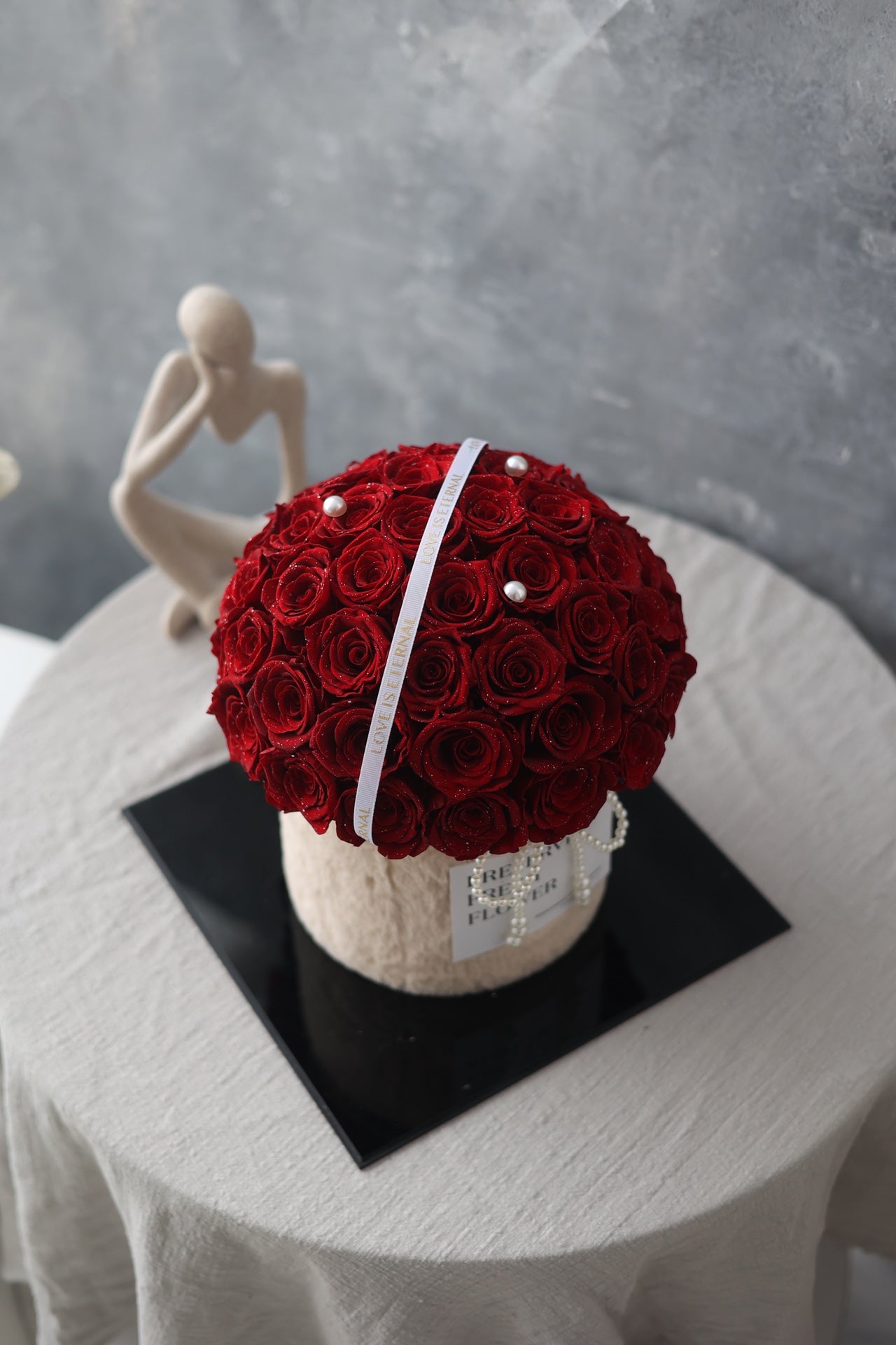 Eternal Rose Gift Box Real Flower Eternal Flower Luxury Birthday Gift Wedding Proposal Anniversary Gift Valentine's Day Gift Mother's Day Gift