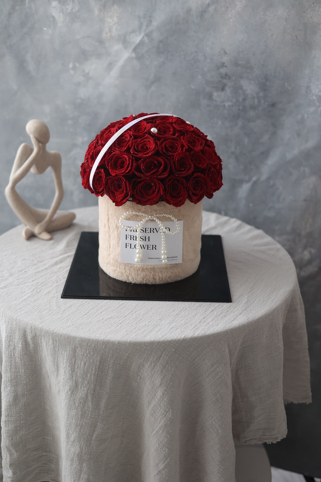 Eternal Rose Gift Box Real Flower Eternal Flower Luxury Birthday Gift Wedding Proposal Anniversary Gift Valentine's Day Gift Mother's Day Gift