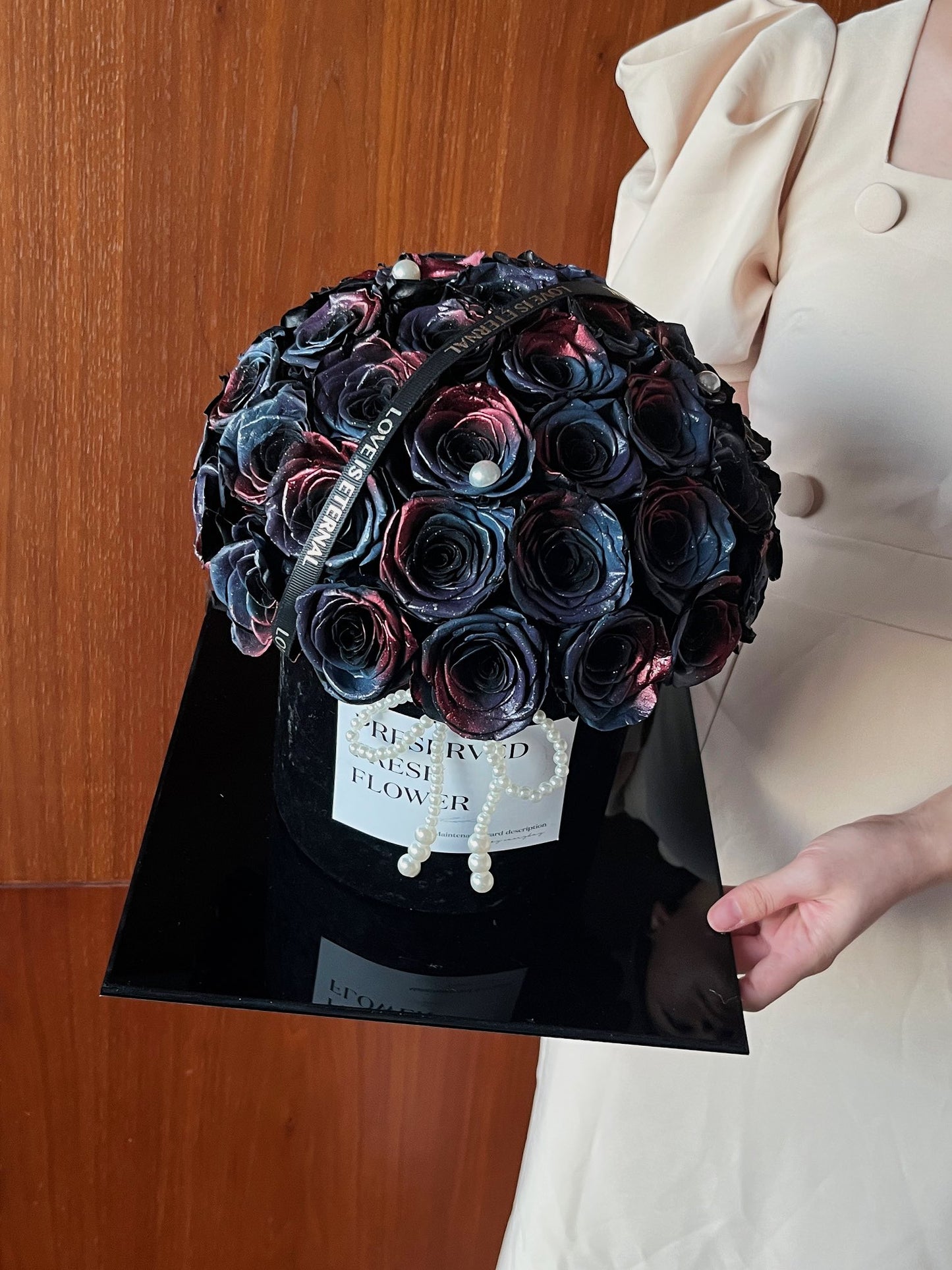 Eternal Rose Gift Box Real Flower Eternal Flower Luxury Birthday Gift Wedding Proposal Anniversary Gift Valentine's Day Gift Mother's Day Gift