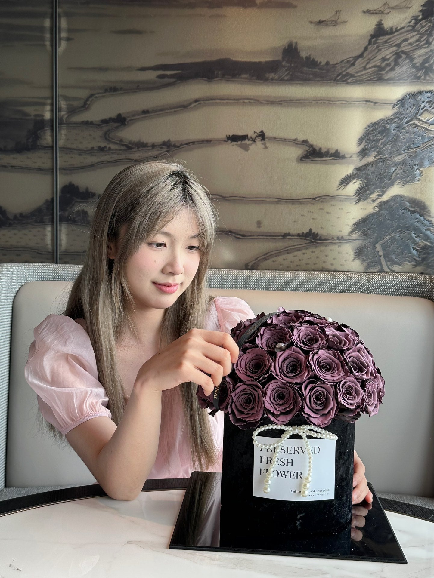 Eternal Rose Gift Box Real Flower Eternal Flower Luxury Birthday Gift Wedding Proposal Anniversary Gift Valentine's Day Gift Mother's Day Gift