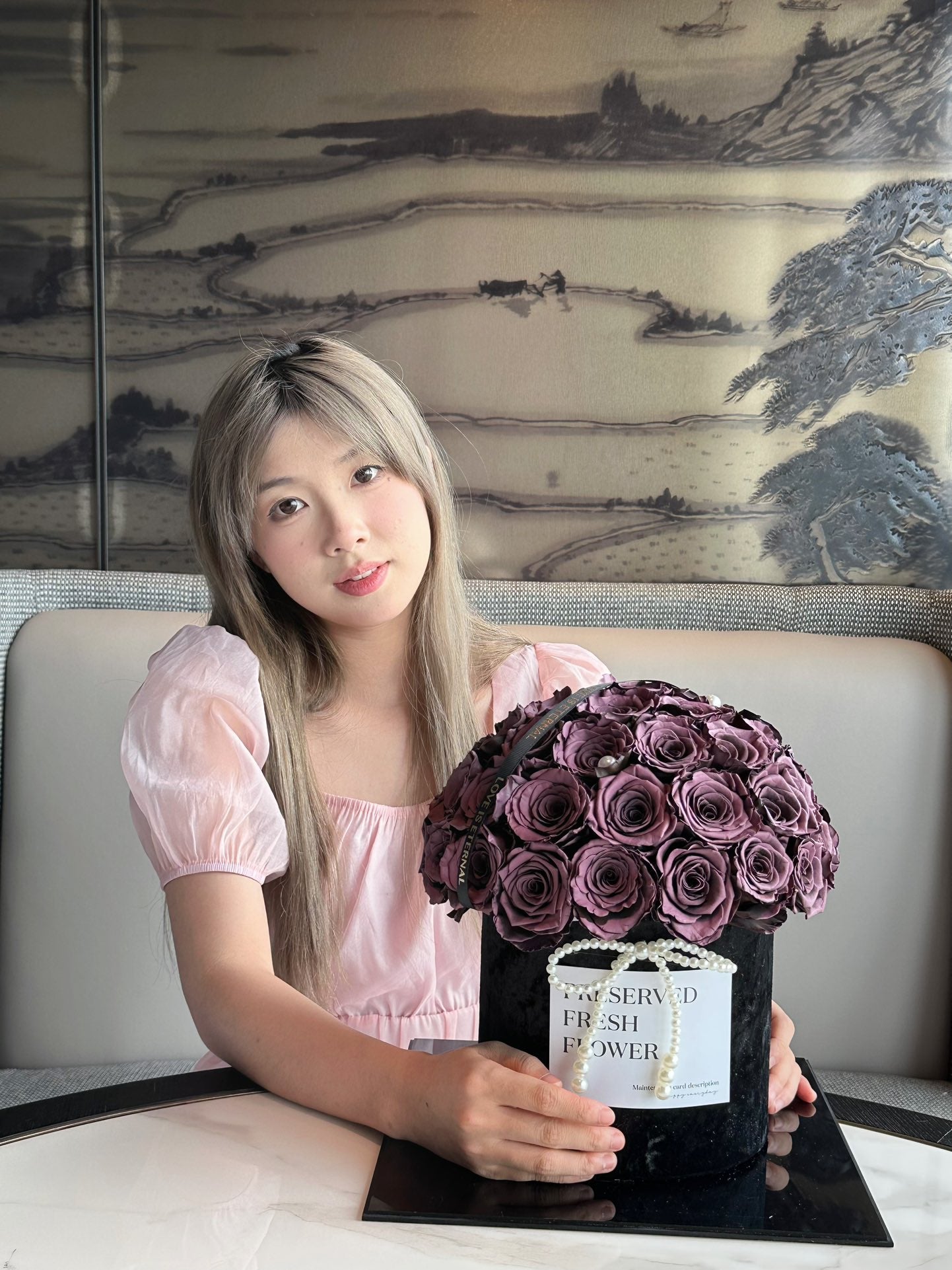 Eternal Rose Gift Box Real Flower Eternal Flower Luxury Birthday Gift Wedding Proposal Anniversary Gift Valentine's Day Gift Mother's Day Gift