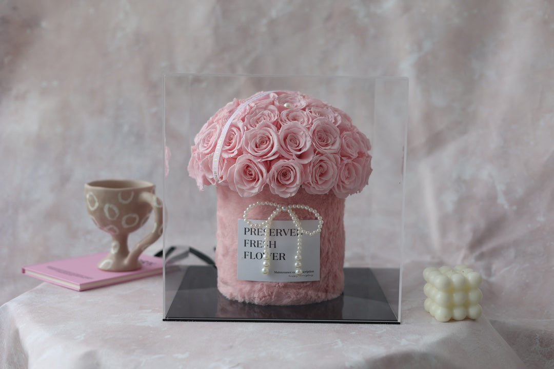 Eternal Rose Gift Box Real Flower Eternal Flower Luxury Birthday Gift Wedding Proposal Anniversary Gift Valentine's Day Gift Mother's Day Gift