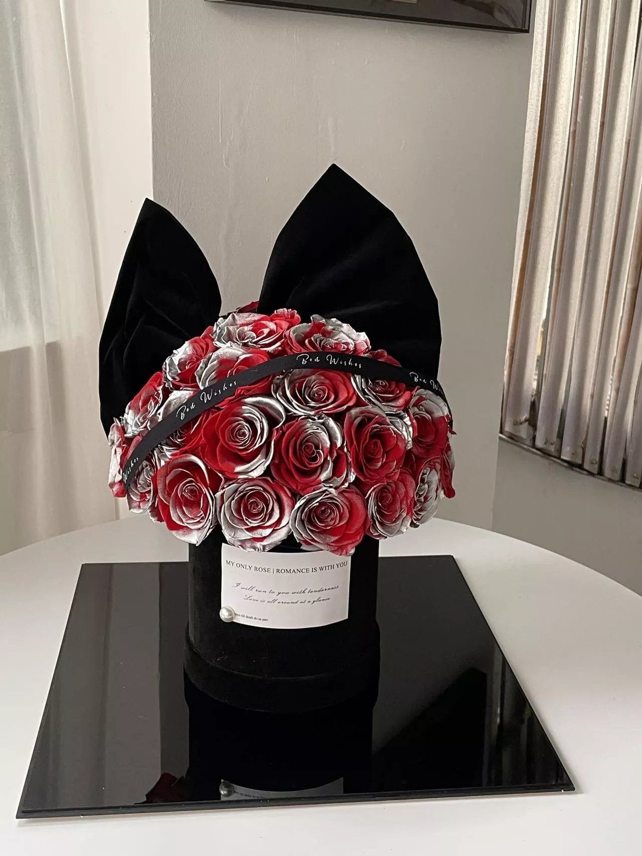 Eternal Rose Gift Box Real Flower Eternal Flower Luxury Birthday Gift Wedding Proposal Anniversary Gift Valentine's Day Gift Mother's Day Gift