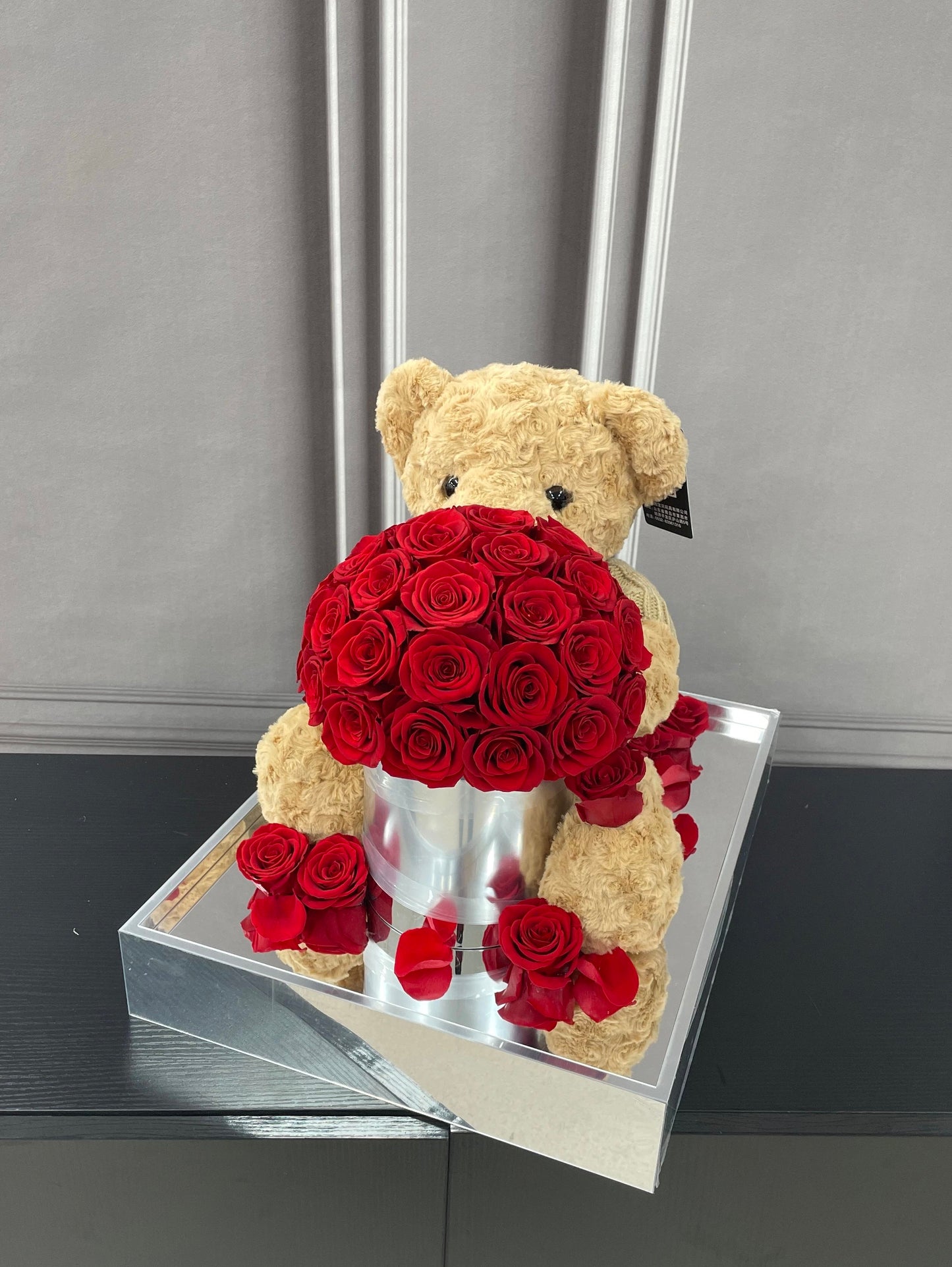 Eternal Rose Gift Box Real Flower Eternal Flower Luxury Birthday Gift Wedding Proposal Anniversary Gift Valentine's Day Gift Mother's Day Gift