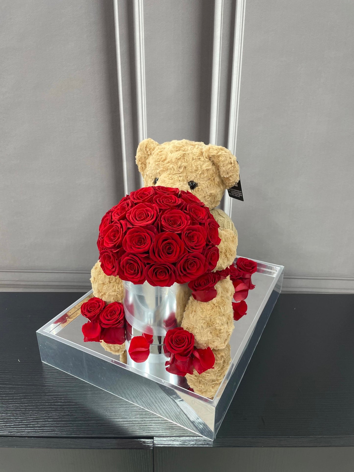 Eternal Rose Gift Box Real Flower Eternal Flower Luxury Birthday Gift Wedding Proposal Anniversary Gift Valentine's Day Gift Mother's Day Gift