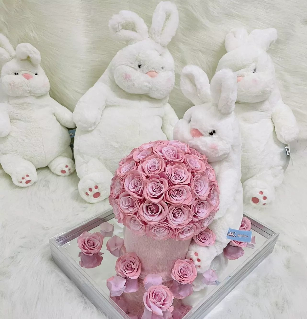 Eternal Rose Gift Box Real Flower Eternal Flower Luxury Birthday Gift Wedding Proposal Anniversary Gift Valentine's Day Gift Mother's Day Gift
