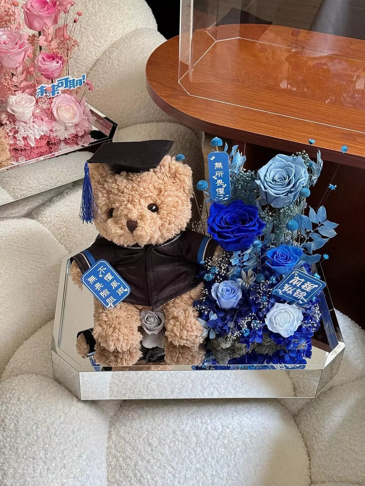 Eternal Rose Gift Box Real Flower Eternal Flower Luxury Birthday Gift Wedding Proposal Anniversary Gift Valentine's Day Gift Mother's Day Gift