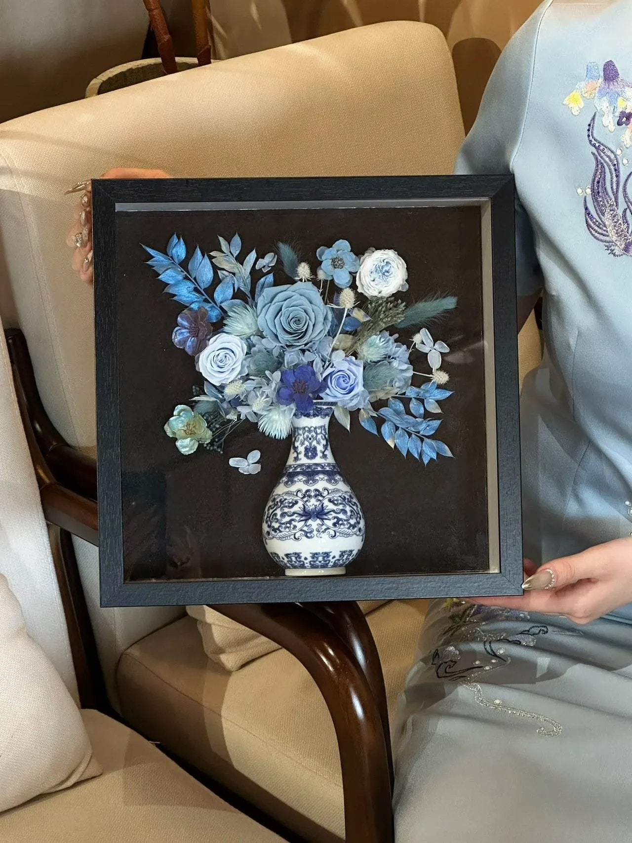 Eternal Rose Gift Box Real Flower Eternal Flower Luxury Birthday Gift Wedding Proposal Anniversary Gift Valentine's Day Gift Mother's Day Gift