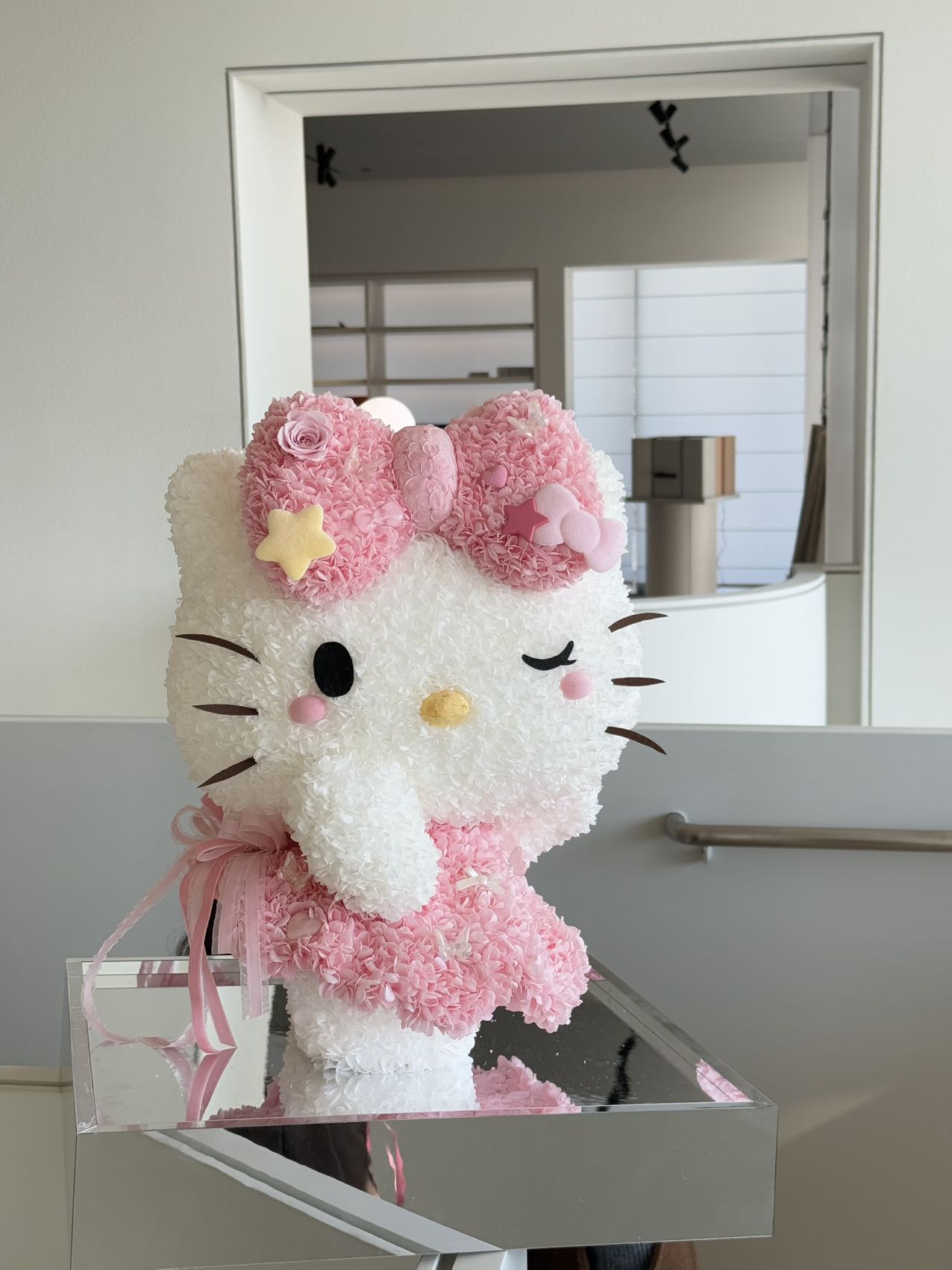 Eternal Rose Gift Box Real Flower Eternal Flower Luxury Birthday Gift Wedding Proposal Anniversary Gift Valentine's Day Gift Mother's Day GiftHello Kitty