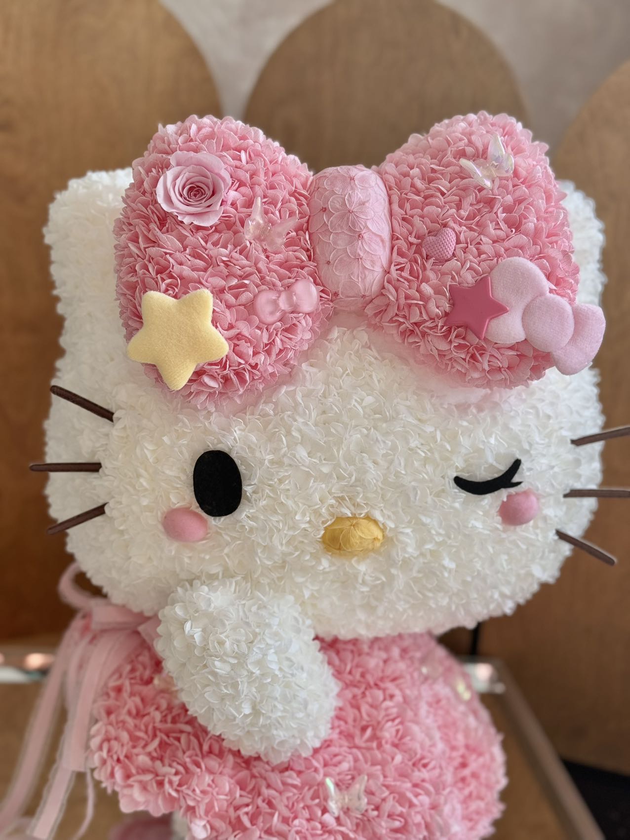 Eternal Rose Gift Box Real Flower Eternal Flower Luxury Birthday Gift Wedding Proposal Anniversary Gift Valentine's Day Gift Mother's Day GiftHello Kitty
