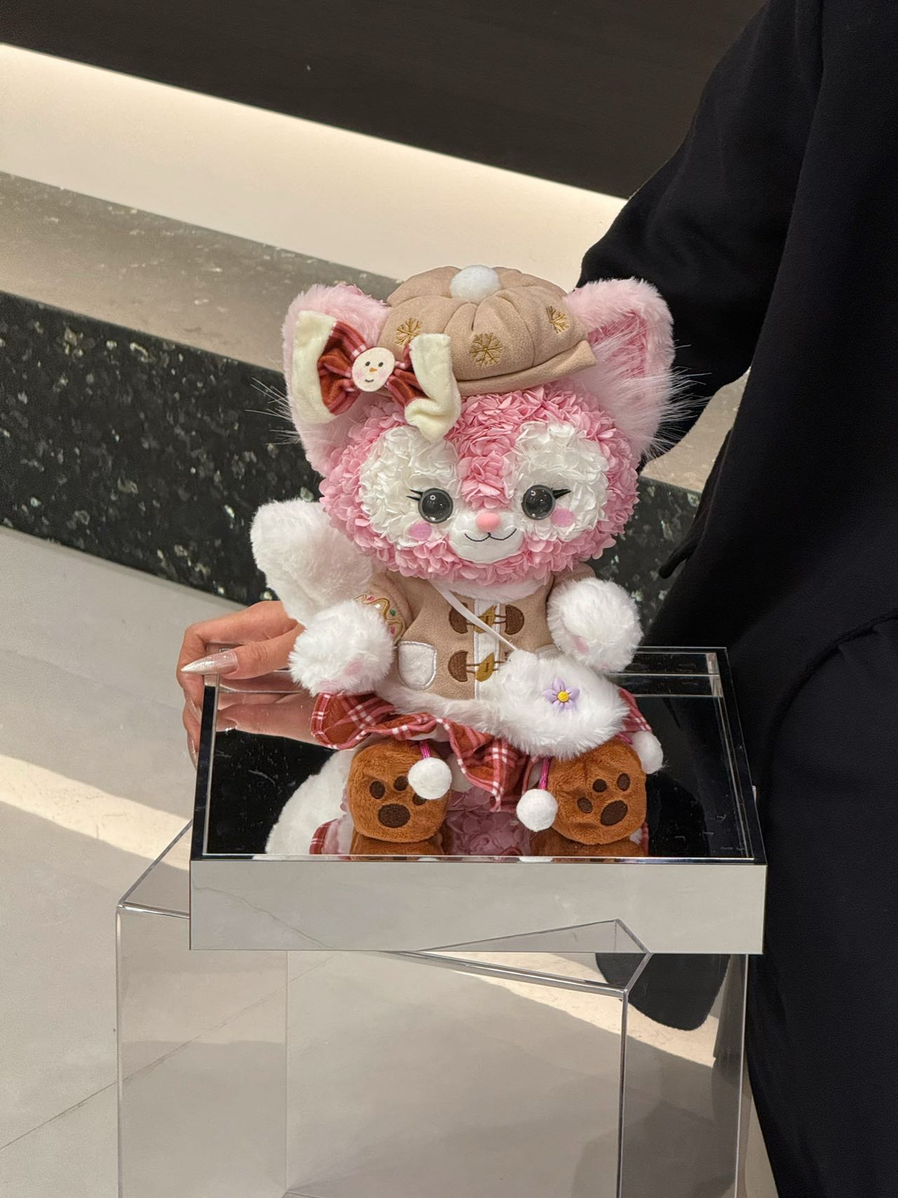 Eternal Rose Gift Box Real Flower Eternal Flower Luxury Birthday Gift Wedding Proposal Anniversary Gift Valentine's Day Gift Mother's Day GiftChristmas snowflake fox