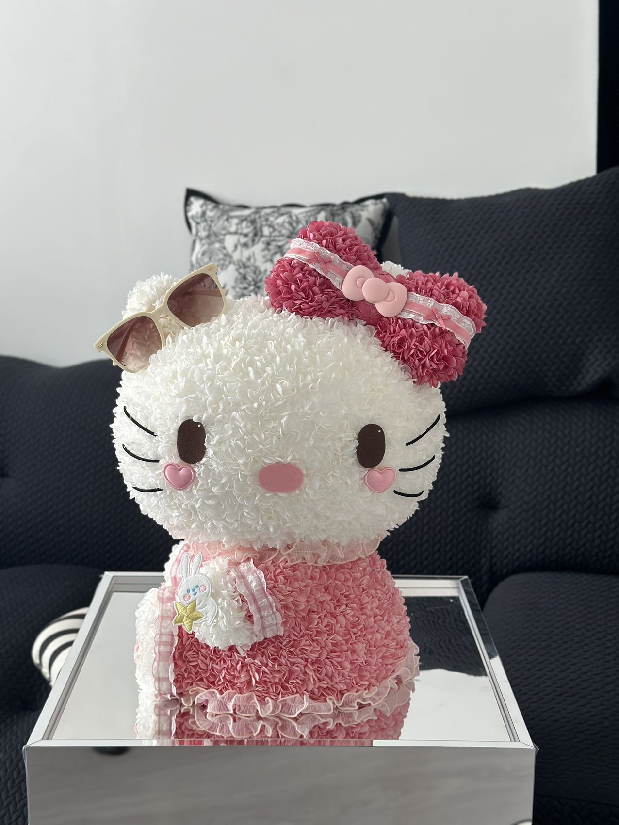 Eternal Rose Gift Box Real Flower Eternal Flower Luxury Birthday Gift Wedding Proposal Anniversary Gift Valentine's Day Gift Mother's Day GiftSweetheart Hello Kitty