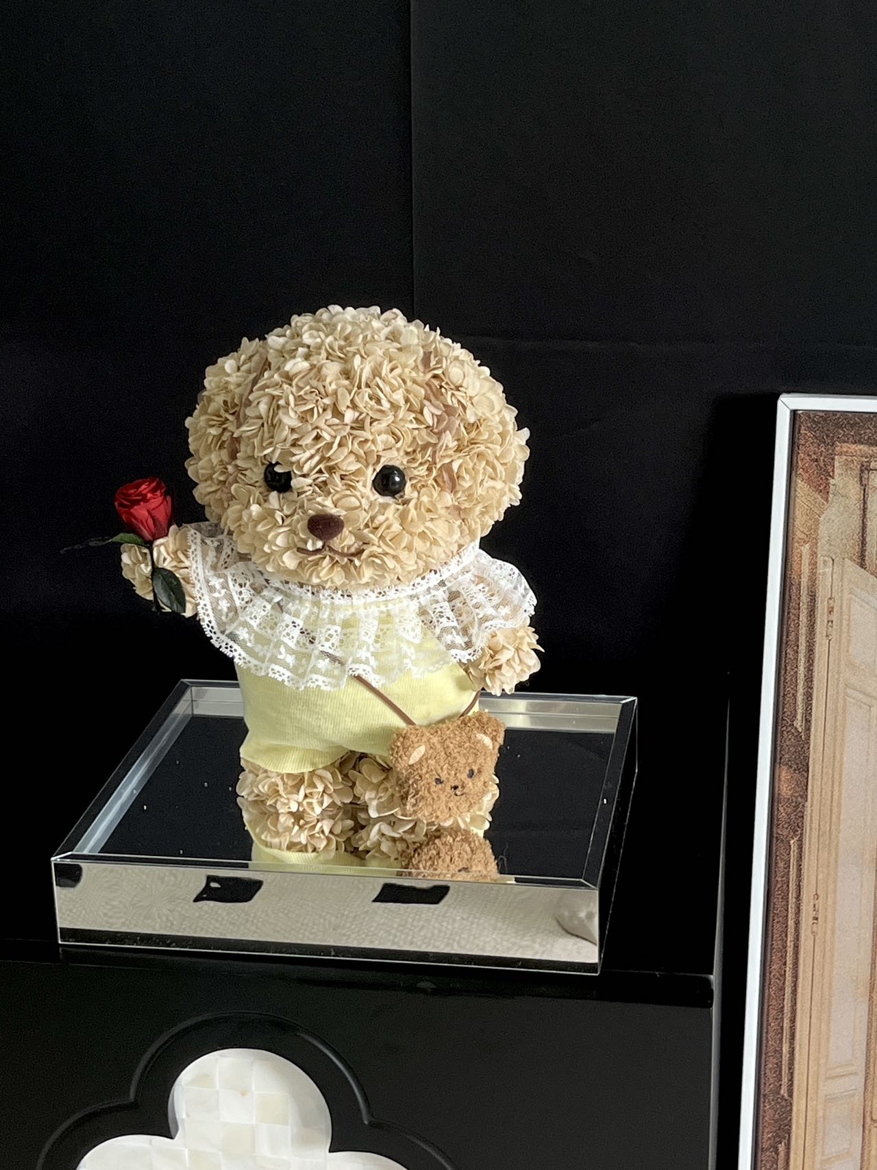 Eternal Rose Gift Box Real Flower Eternal Flower Luxury Birthday Gift Wedding Proposal Anniversary Gift Valentine's Day Gift Mother's Day GiftSen Xiaobei