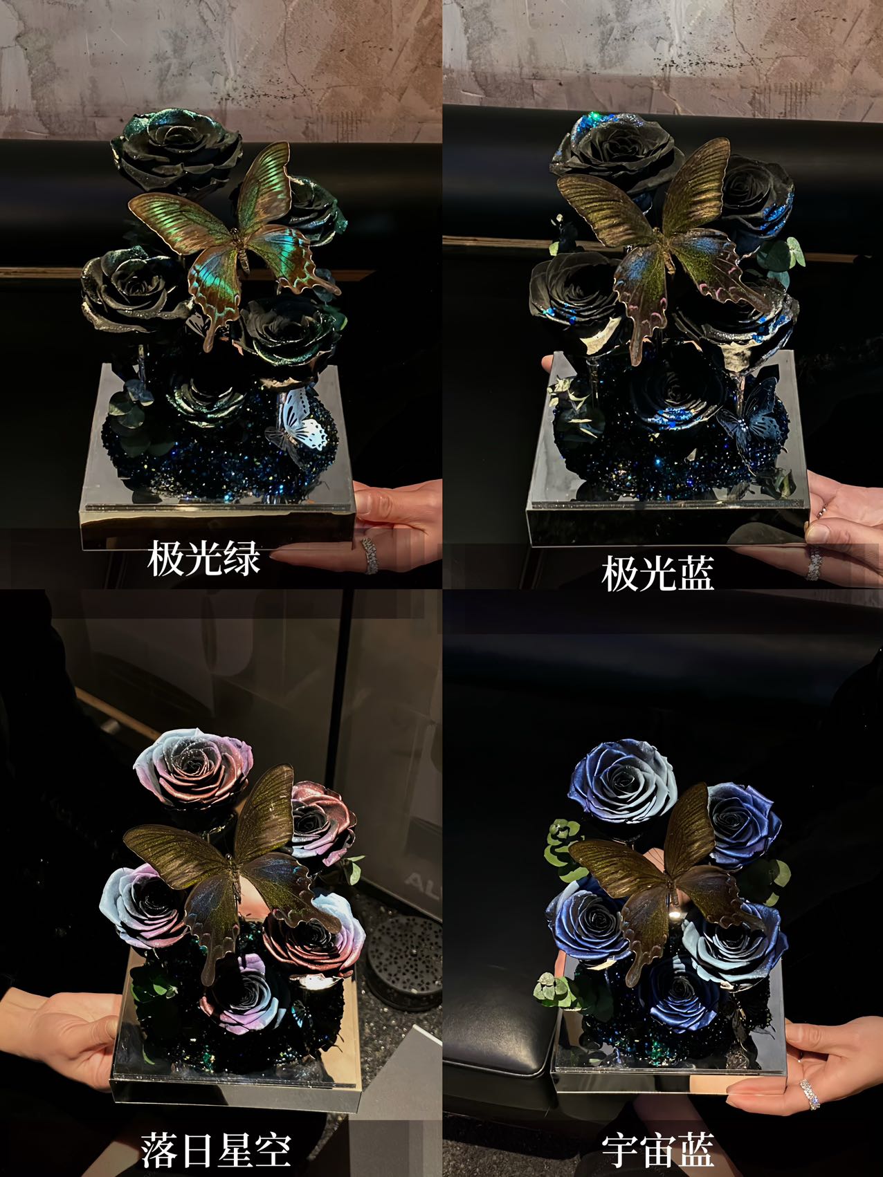 Eternal Rose Gift Box Real Flower Eternal Flower Luxury Birthday Gift Wedding Proposal Anniversary Gift Valentine's Day Gift Mother's Day Gift