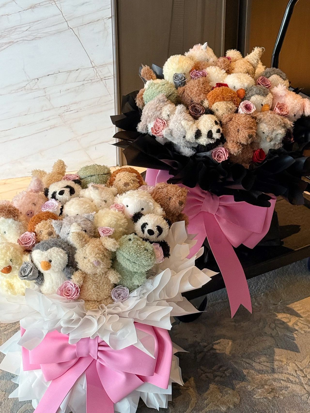 Comfort doll immortal rose gift box real flower immortal flower luxury birthday gift wedding proposal anniversary gift Valentine's Day gift Mother's Day gift