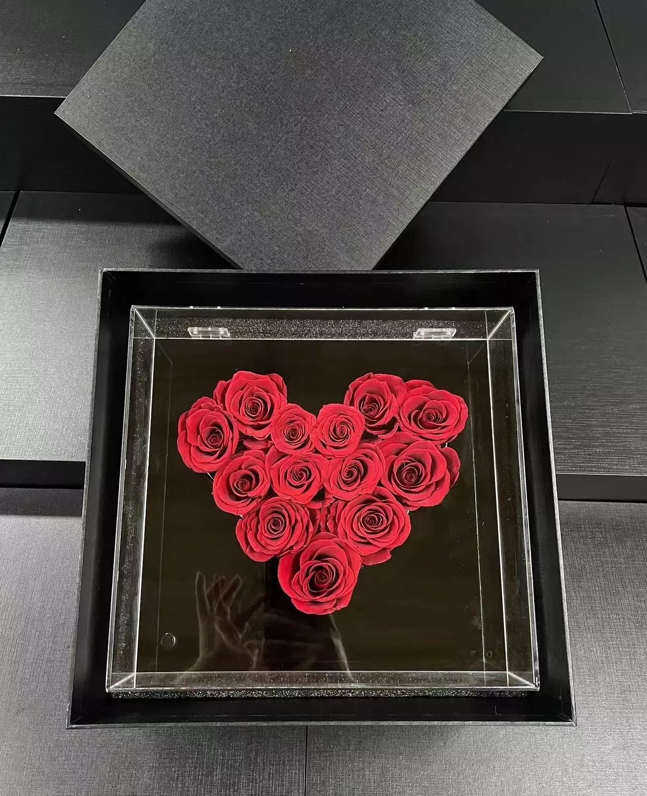 Eternal Rose Gift Box Real Flower Eternal Flower Luxury Birthday Gift Wedding Proposal Anniversary Gift Valentine's Day Gift Mother's Day Gift