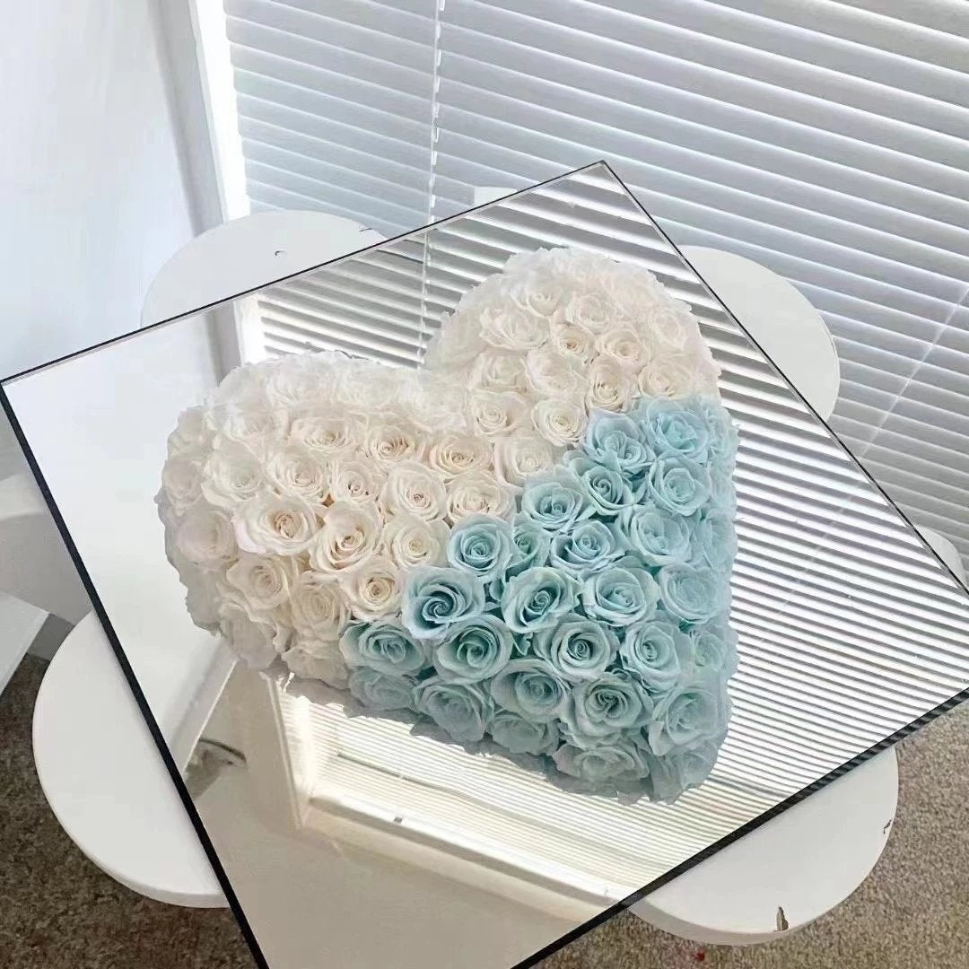 Eternal Rose Gift Box Real Flower Eternal Flower Luxury Birthday Gift Wedding Proposal Anniversary Gift Valentine's Day Gift Mother's Day Gift