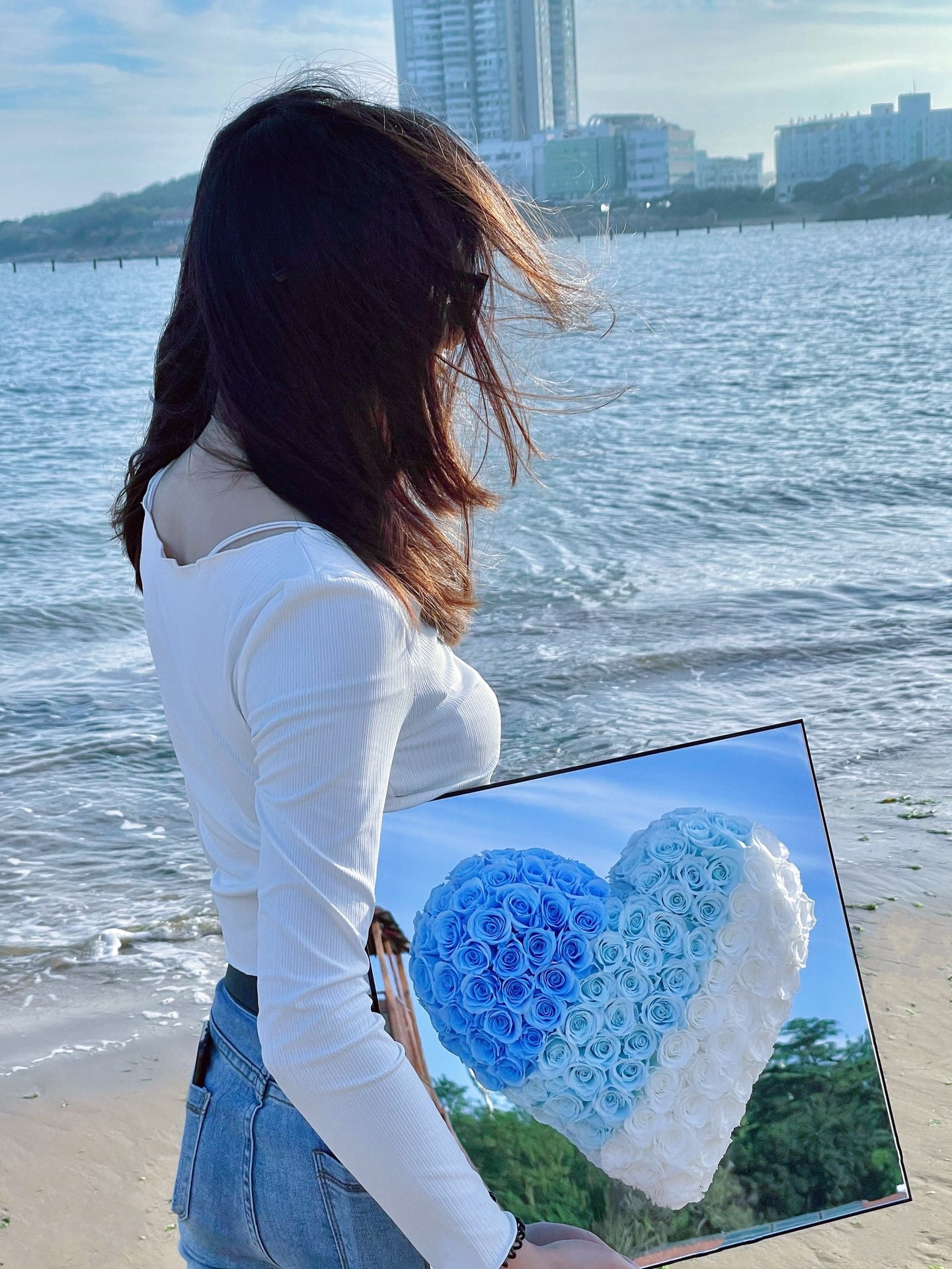 Eternal Rose Gift Box Real Flower Eternal Flower Luxury Birthday Gift Wedding Proposal Anniversary Gift Valentine's Day Gift Mother's Day Gift