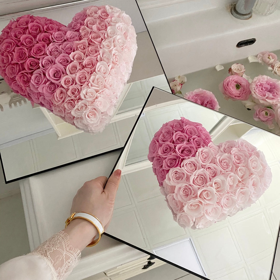Eternal Rose Gift Box Real Flower Eternal Flower Luxury Birthday Gift Wedding Proposal Anniversary Gift Valentine's Day Gift Mother's Day Gift