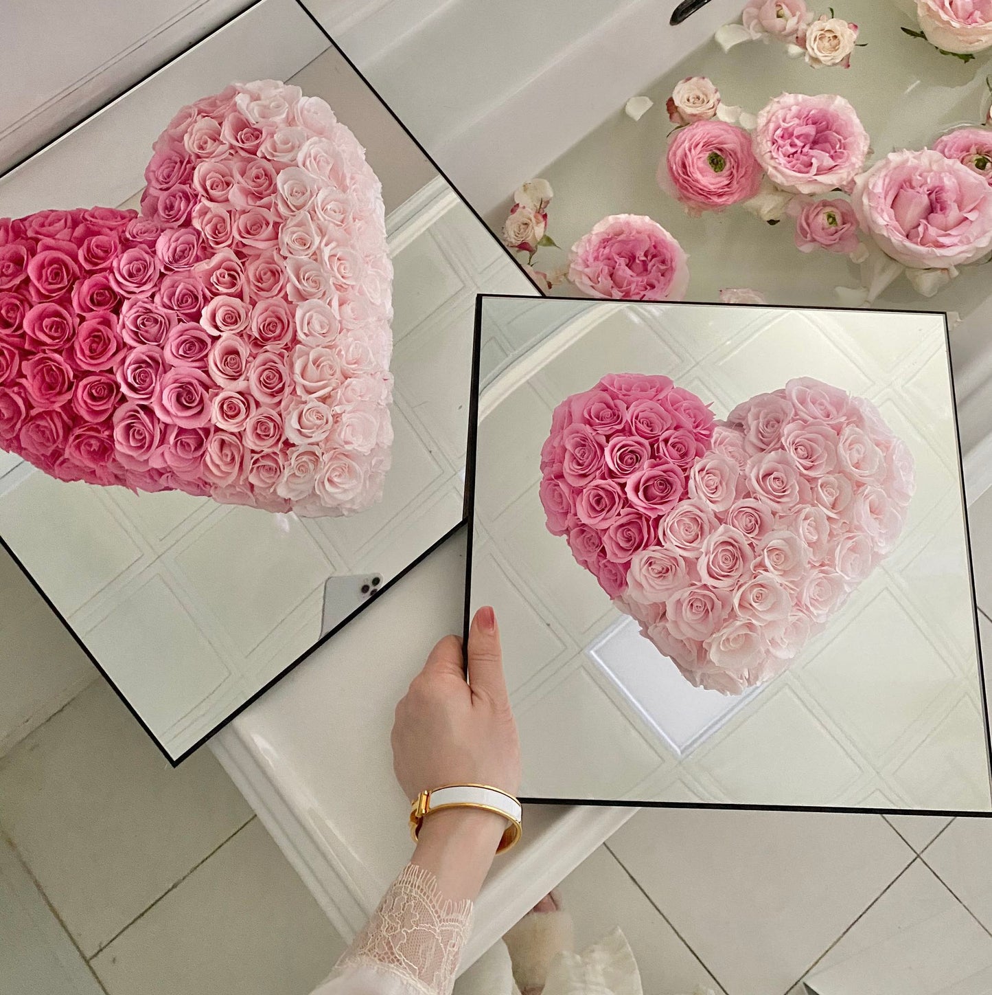 Eternal Rose Gift Box Real Flower Eternal Flower Luxury Birthday Gift Wedding Proposal Anniversary Gift Valentine's Day Gift Mother's Day Gift