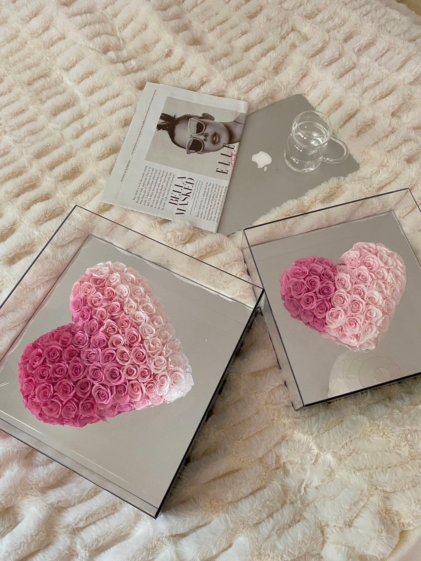 Eternal Rose Gift Box Real Flower Eternal Flower Luxury Birthday Gift Wedding Proposal Anniversary Gift Valentine's Day Gift Mother's Day Gift