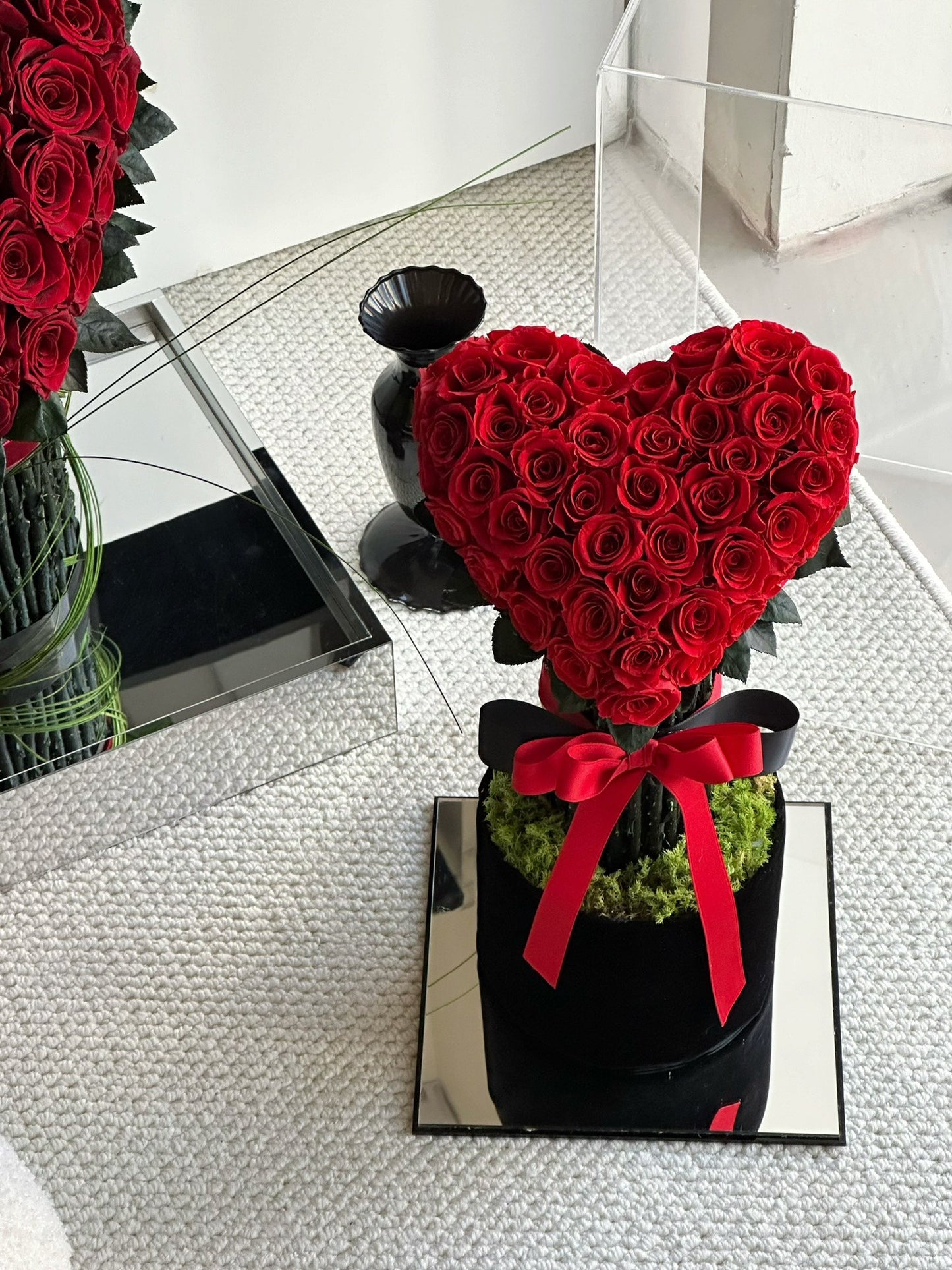 Eternal Rose Gift Box Real Flower Eternal Flower Luxury Birthday Gift Wedding Proposal Anniversary Gift Valentine's Day Gift Mother's Day Gift