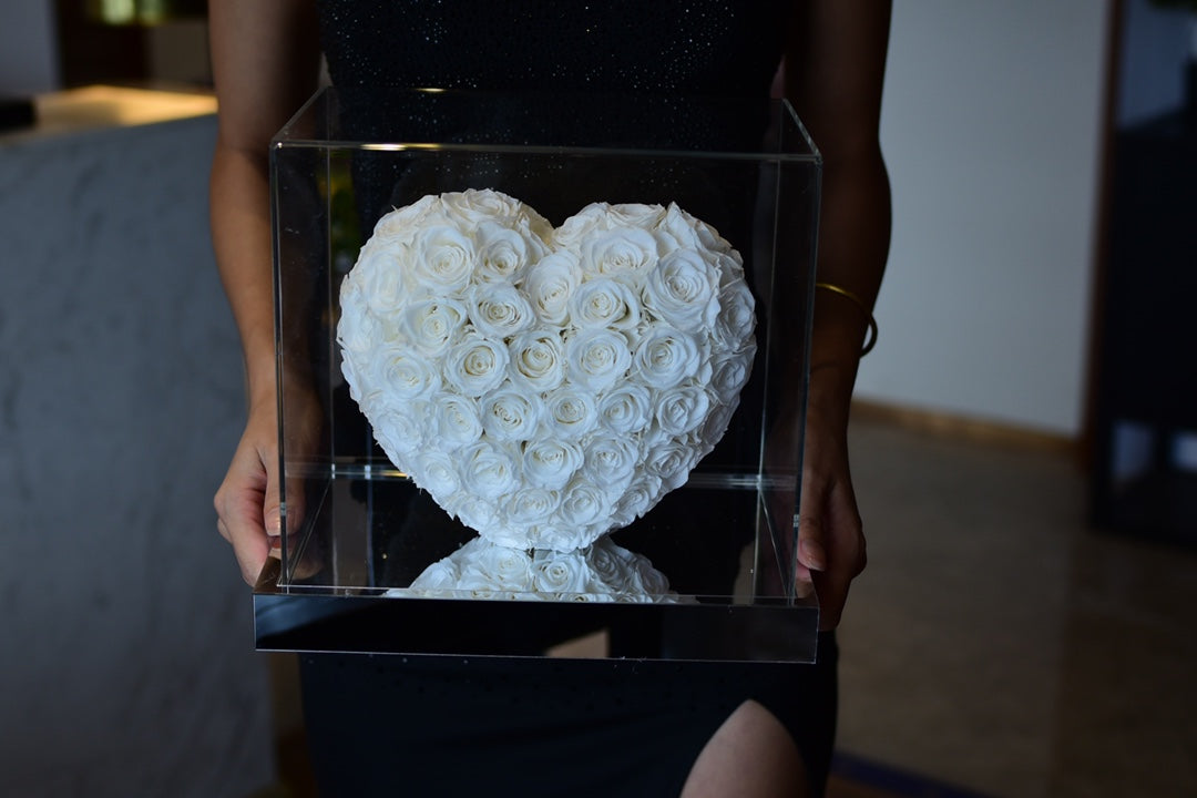 Eternal Rose Gift Box Real Flower Eternal Flower Luxury Birthday Gift Wedding Proposal Anniversary Gift Valentine's Day Gift Mother's Day Gift