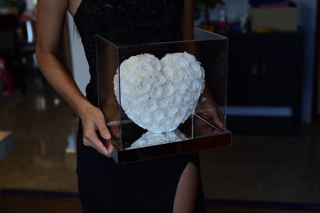 Eternal Rose Gift Box Real Flower Eternal Flower Luxury Birthday Gift Wedding Proposal Anniversary Gift Valentine's Day Gift Mother's Day Gift