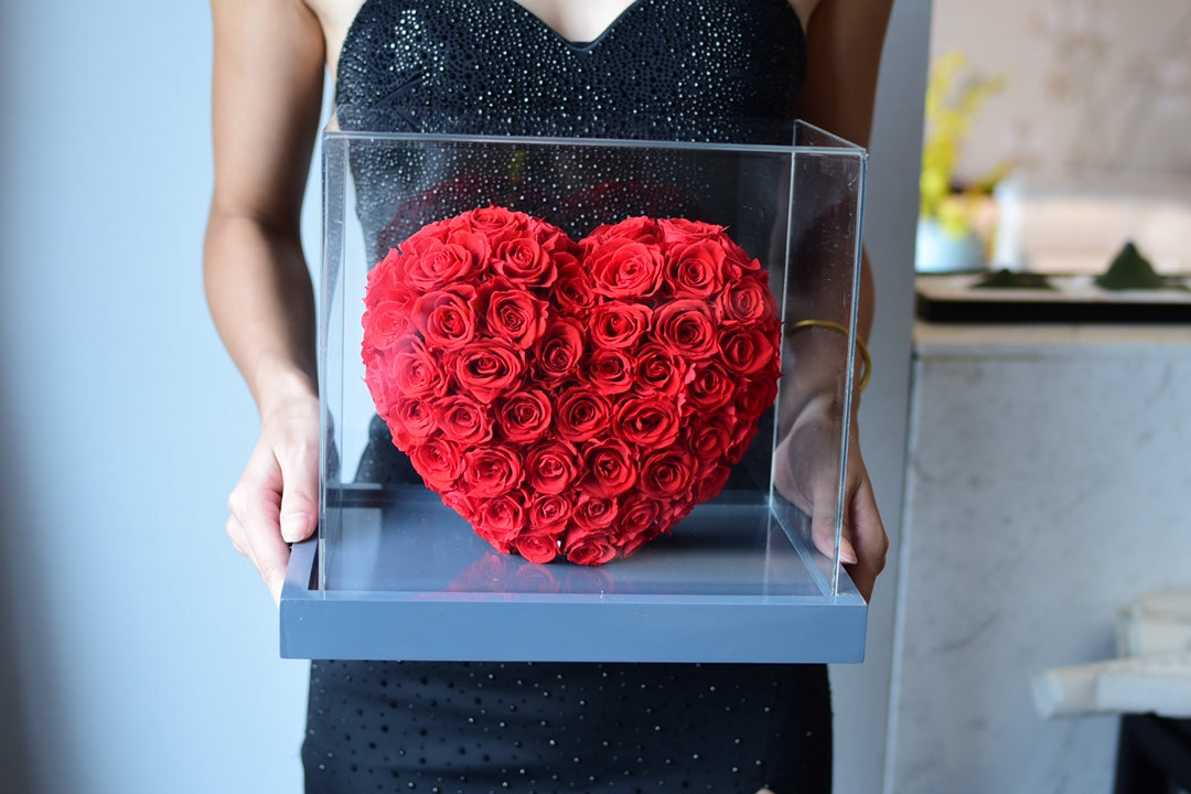 Eternal Rose Gift Box Real Flower Eternal Flower Luxury Birthday Gift Wedding Proposal Anniversary Gift Valentine's Day Gift Mother's Day Gift
