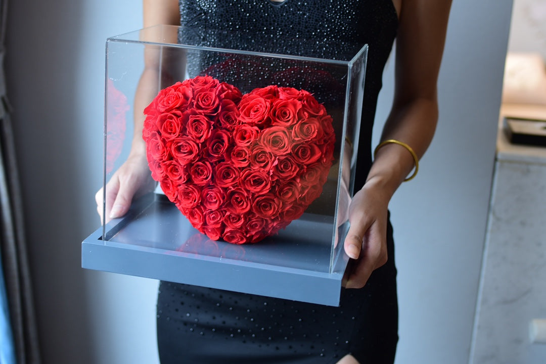 Eternal Rose Gift Box Real Flower Eternal Flower Luxury Birthday Gift Wedding Proposal Anniversary Gift Valentine's Day Gift Mother's Day Gift