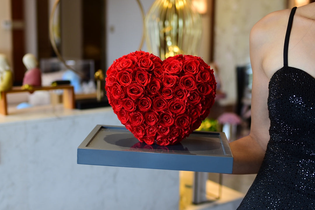 Eternal Rose Gift Box Real Flower Eternal Flower Luxury Birthday Gift Wedding Proposal Anniversary Gift Valentine's Day Gift Mother's Day Gift