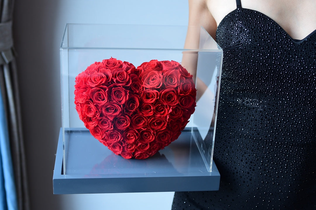 Eternal Rose Gift Box Real Flower Eternal Flower Luxury Birthday Gift Wedding Proposal Anniversary Gift Valentine's Day Gift Mother's Day Gift
