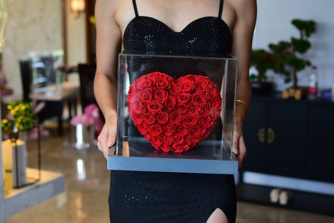 Eternal Rose Gift Box Real Flower Eternal Flower Luxury Birthday Gift Wedding Proposal Anniversary Gift Valentine's Day Gift Mother's Day Gift