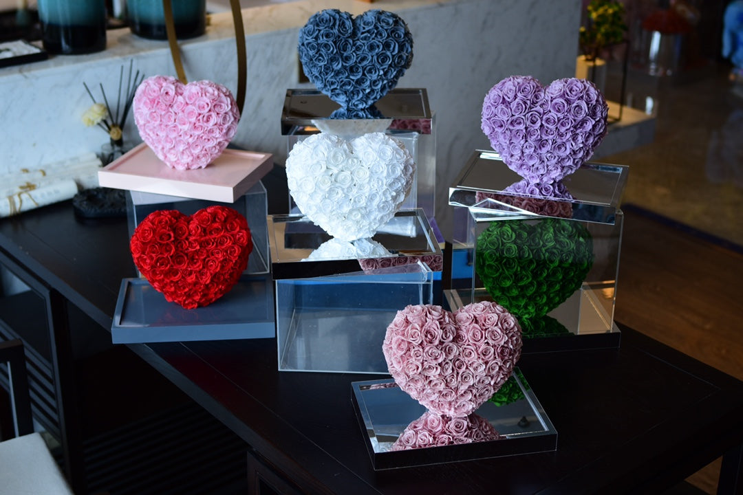 Eternal Rose Gift Box Real Flower Eternal Flower Luxury Birthday Gift Wedding Proposal Anniversary Gift Valentine's Day Gift Mother's Day Gift