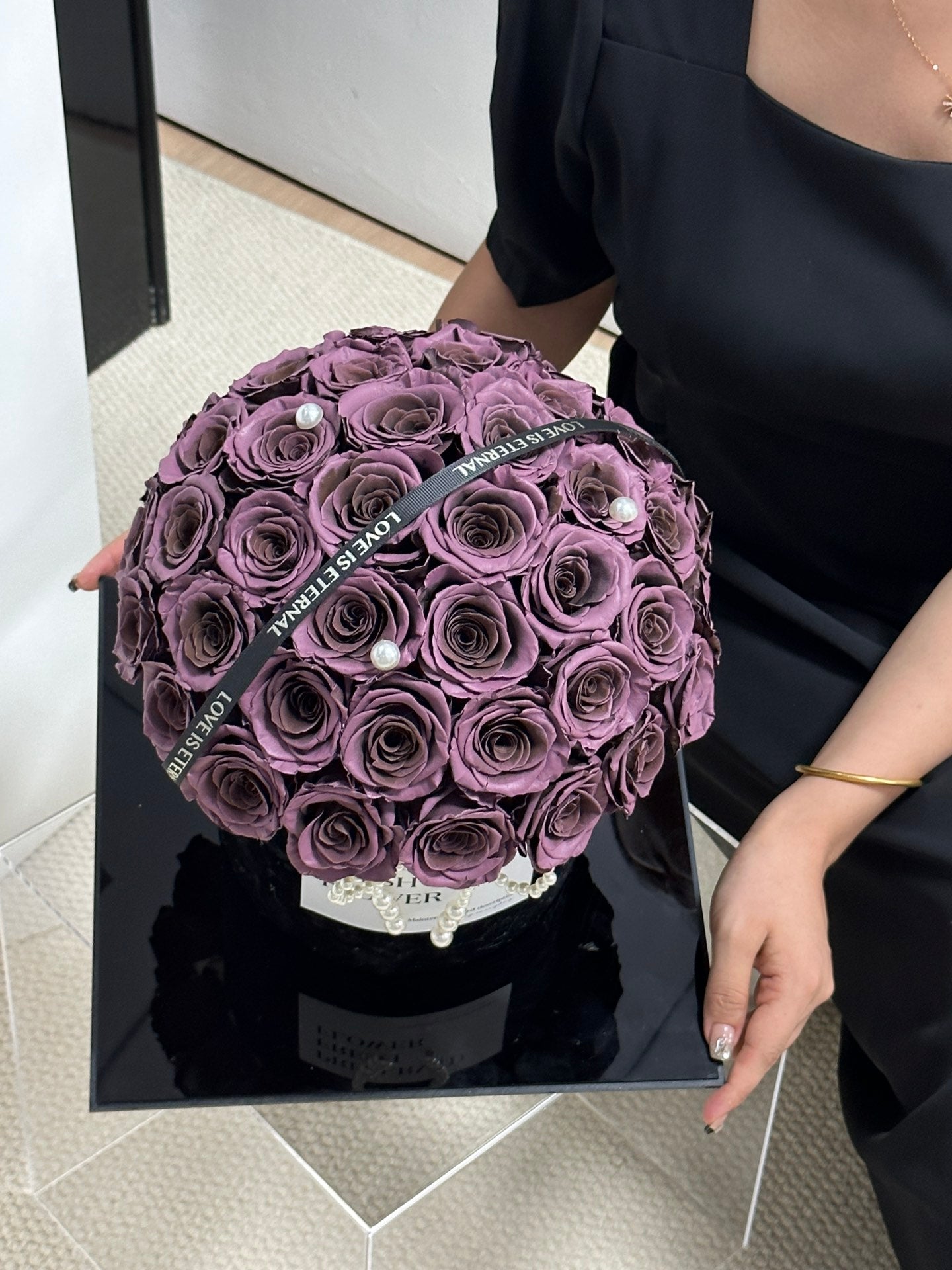 Eternal Rose Gift Box Real Flower Eternal Flower Luxury Birthday Gift Wedding Proposal Anniversary Gift Valentine's Day Gift Mother's Day Gift