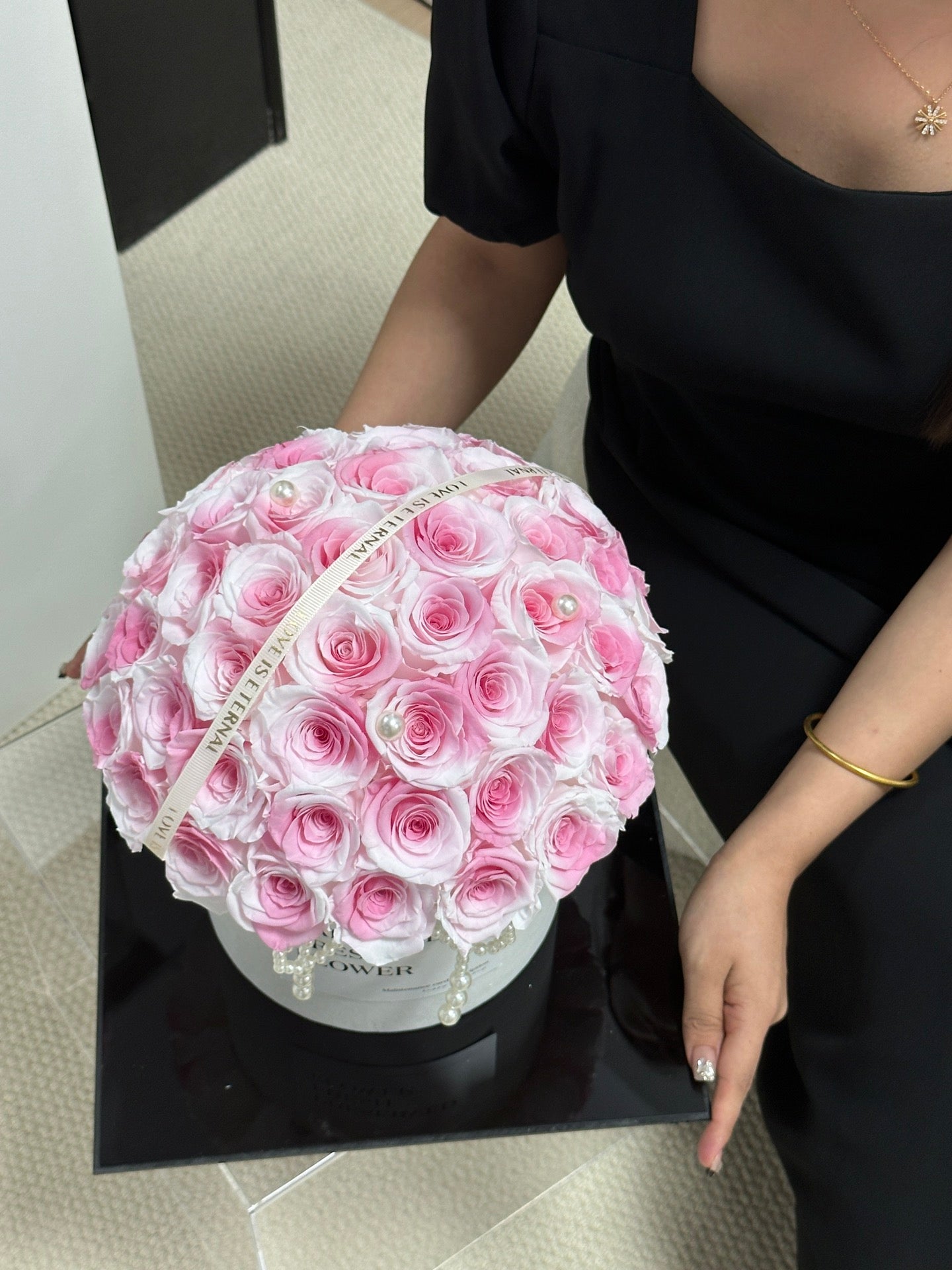 Eternal Rose Gift Box Real Flower Eternal Flower Luxury Birthday Gift Wedding Proposal Anniversary Gift Valentine's Day Gift Mother's Day Gift